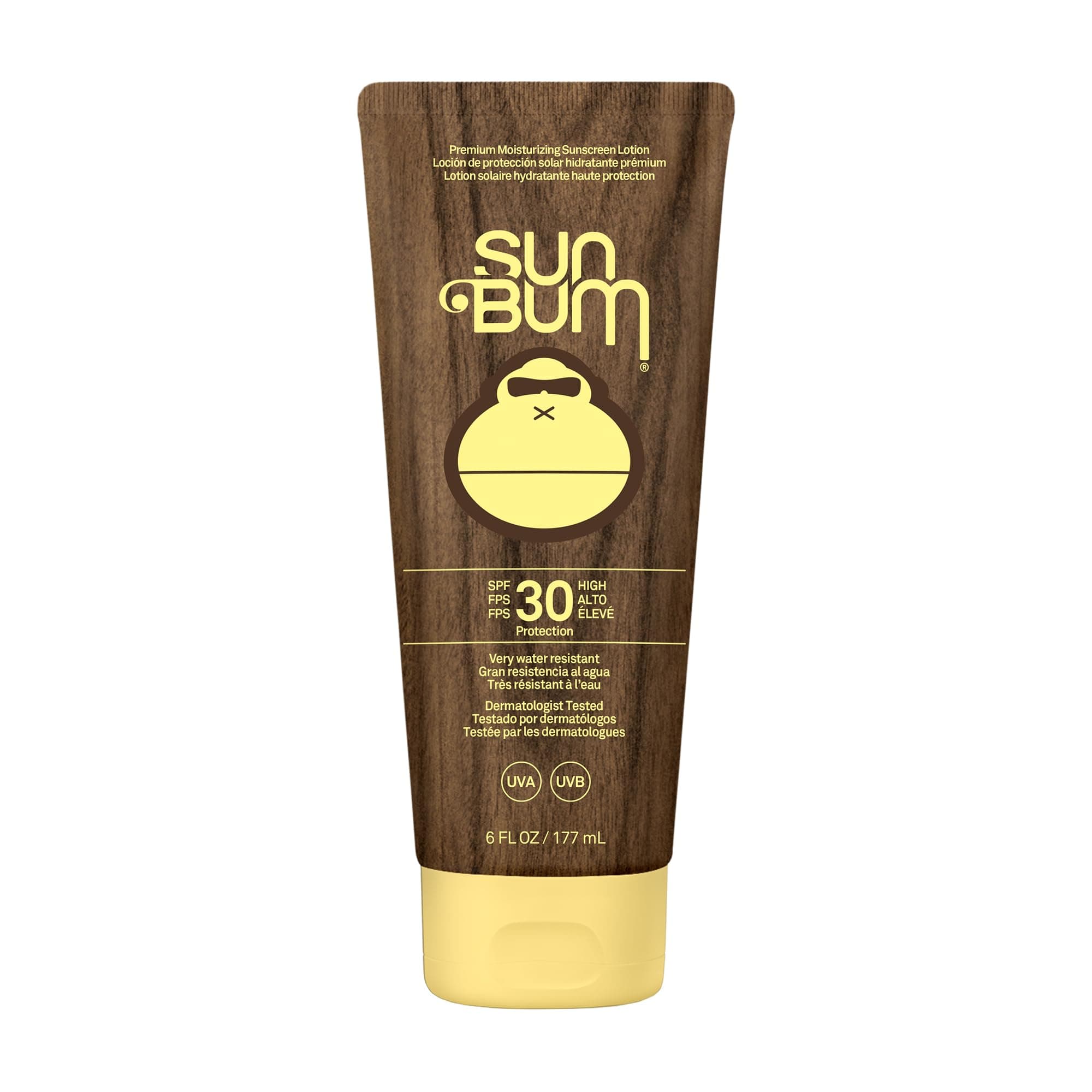 Original SPF 30 Sun Cream Lotion, Moisturizing Sunscreen with Vitamin E, Vegan and Reef Friendly, Broad Spectrum UVA/UVB Protection, 177ml