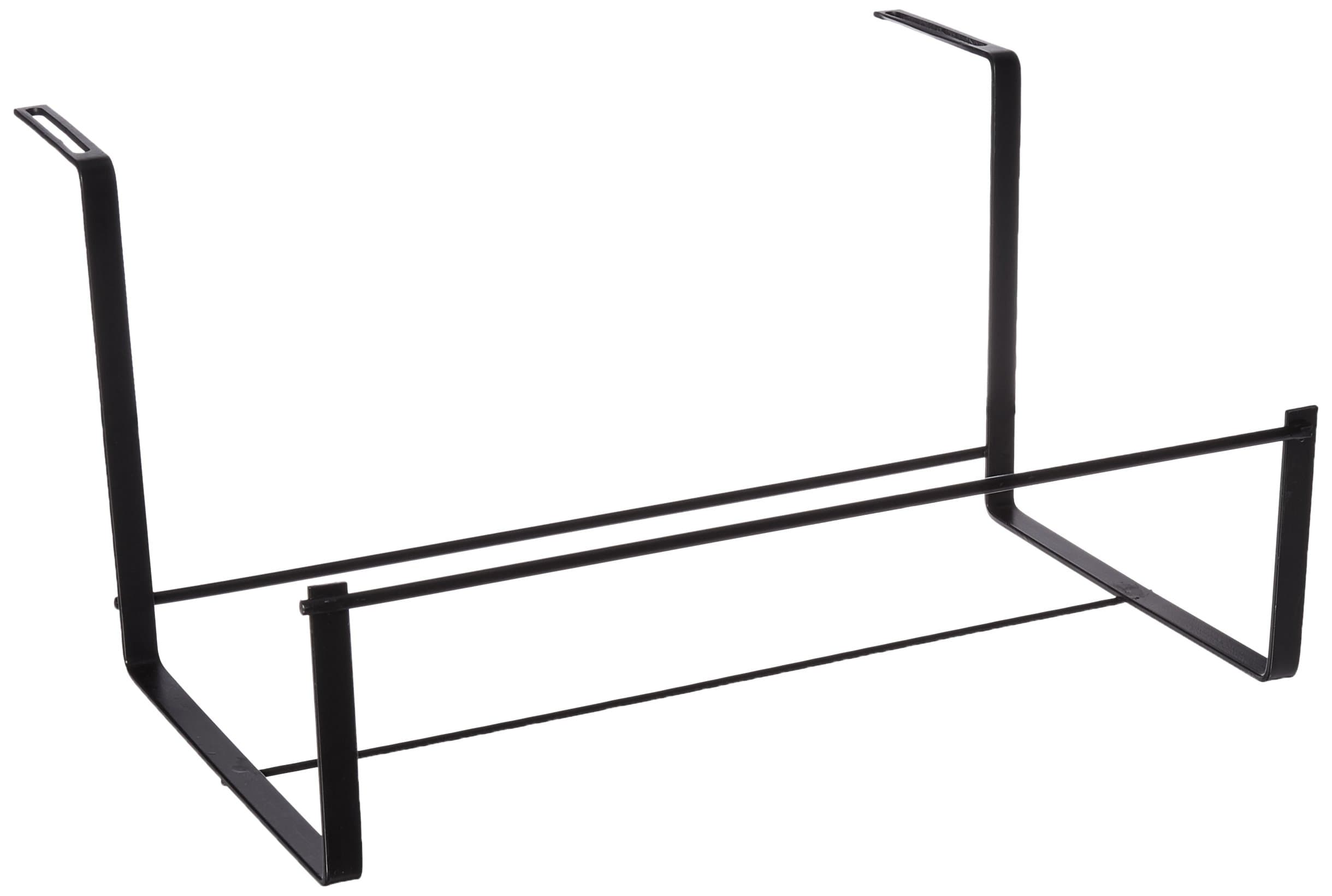 Panacea 89054 Adjustable Deck Flower Box Holder, Black, 8-Inch