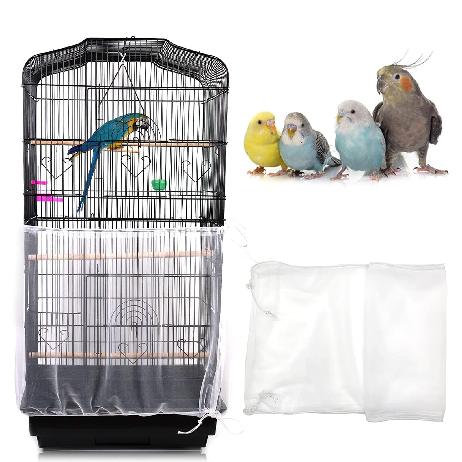 Adjustable Bird Cage Cover