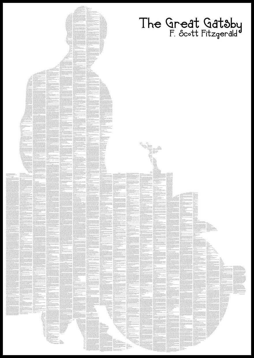 The Great Gatsby - Full text - Art Poster