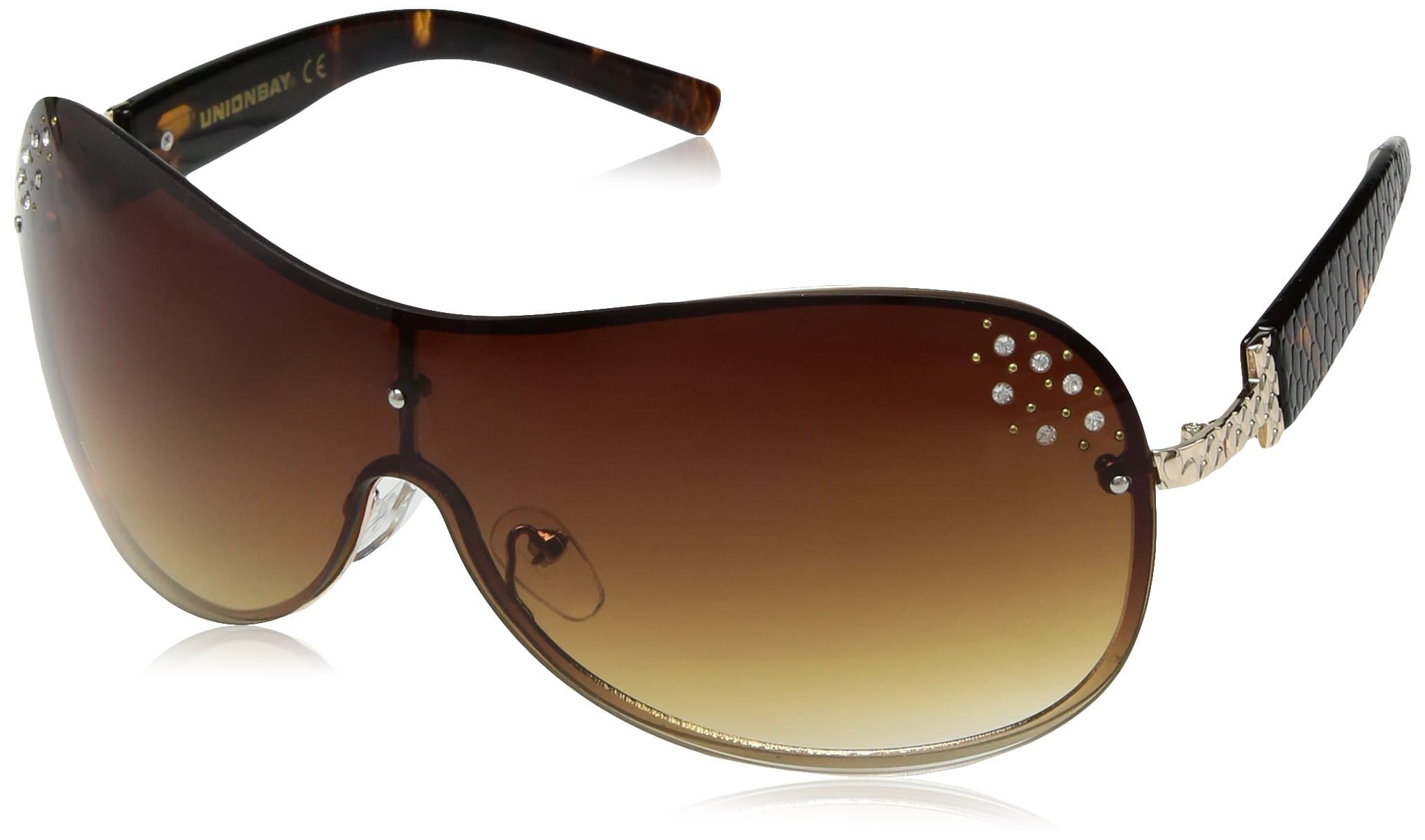 UNIONBAY Women's U538 Shield Sunglasses, 163 mm
