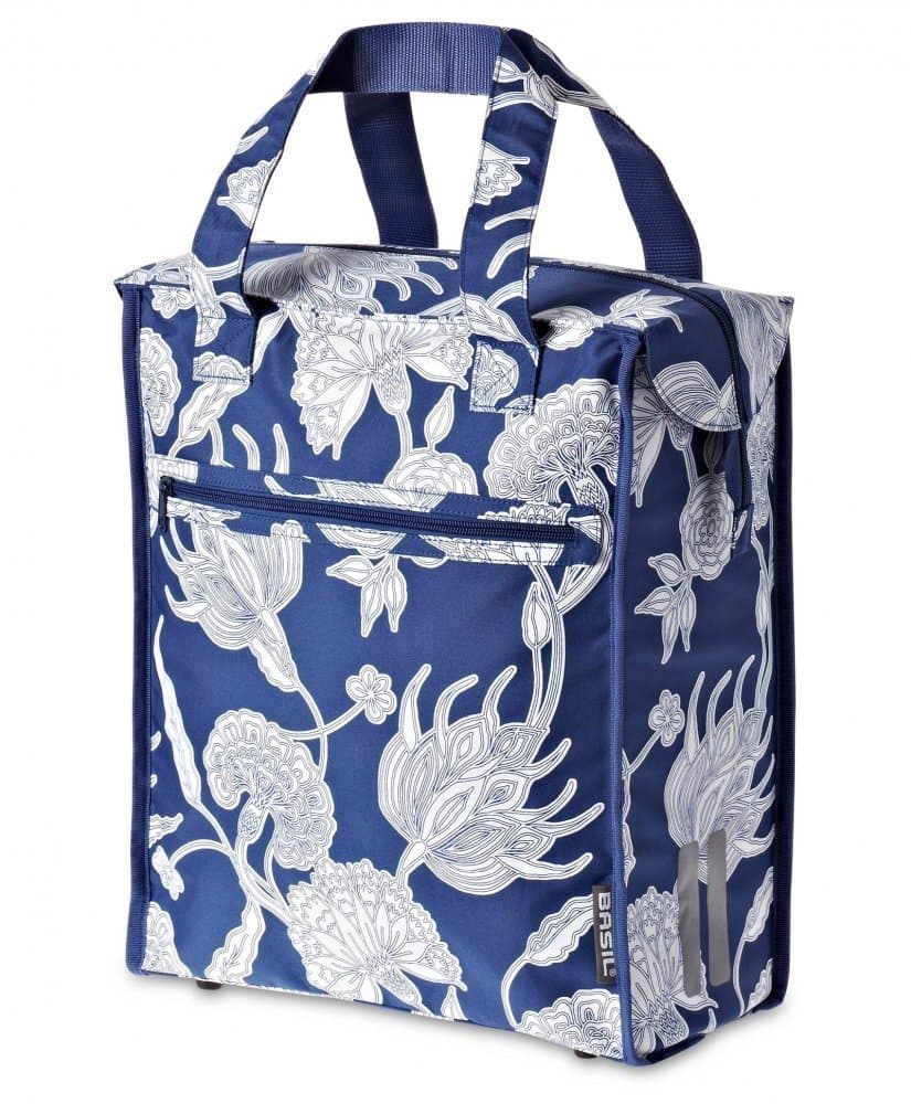 Basil Bicycle Blossom Botanica Shopper Bag Shoulder Bag