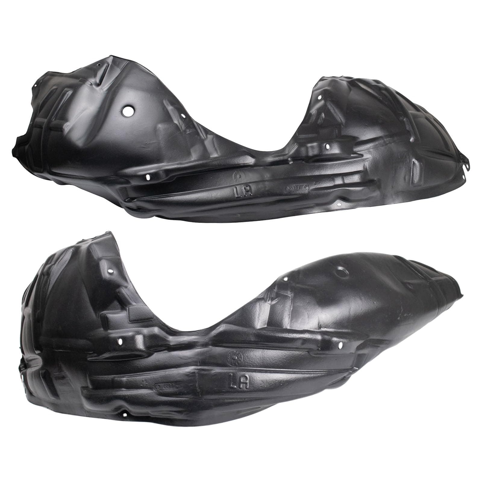 TRQ Front Inner Fender Liner Set Compatible with 2015-2022 Dodge Challenger CH1248172 CH1248173 CH1249172 CH1249173