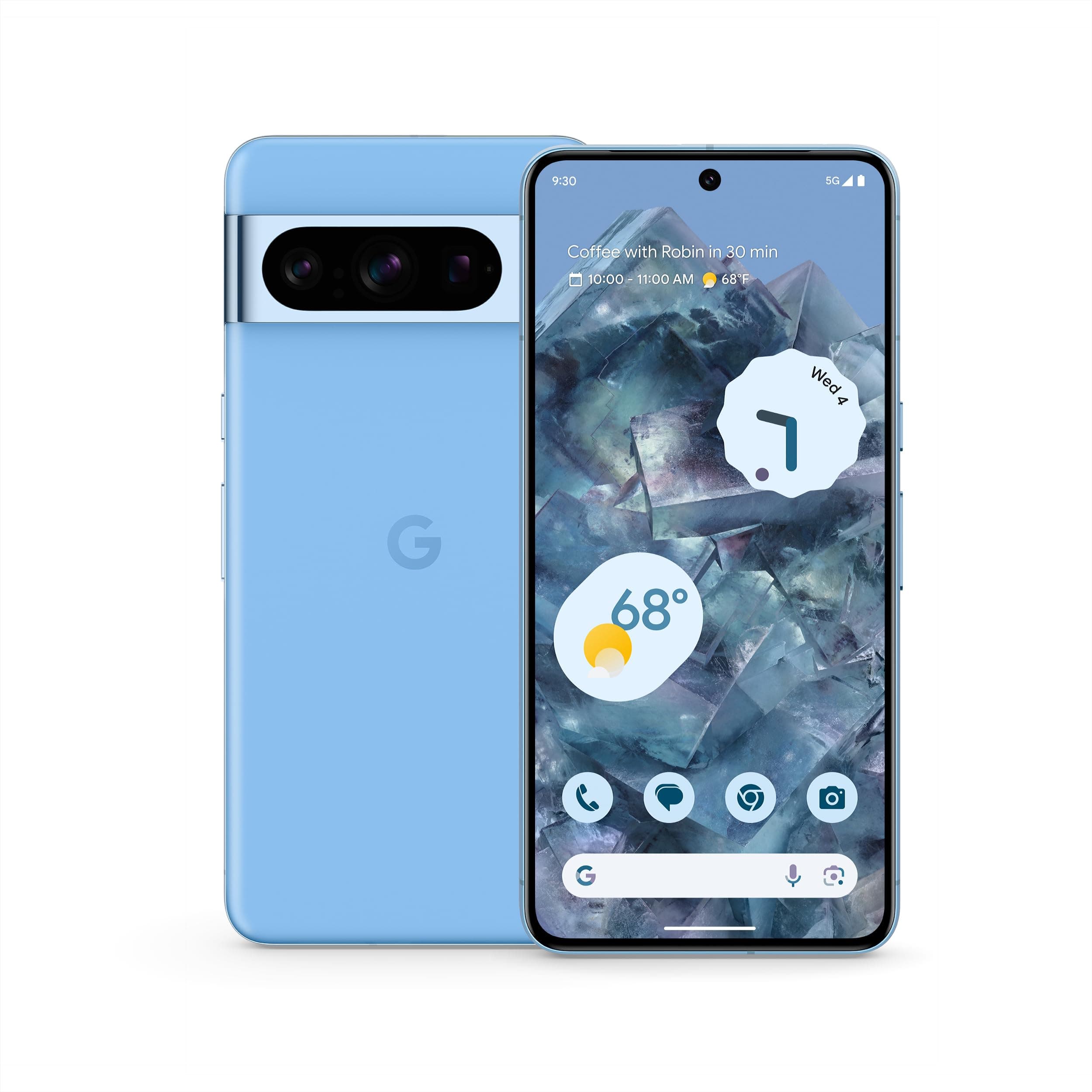 Pixel 8 Pro - Unlocked Android Smartphone with Telephoto Lens and Super Actua Display - 24-Hour Battery - Bay - 128 GB