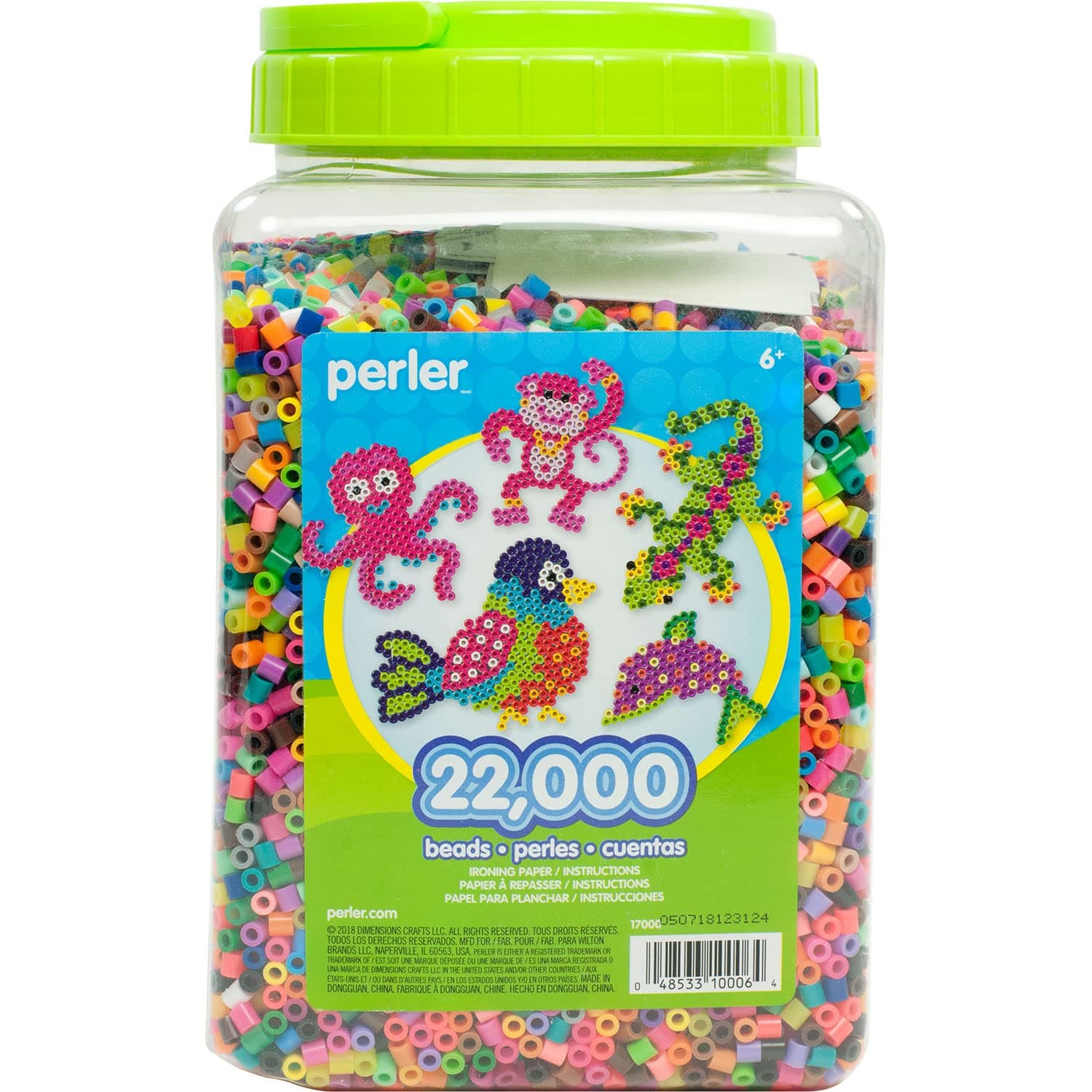 Beads Jar Multi-Mix Colors (22000 Count Bead)