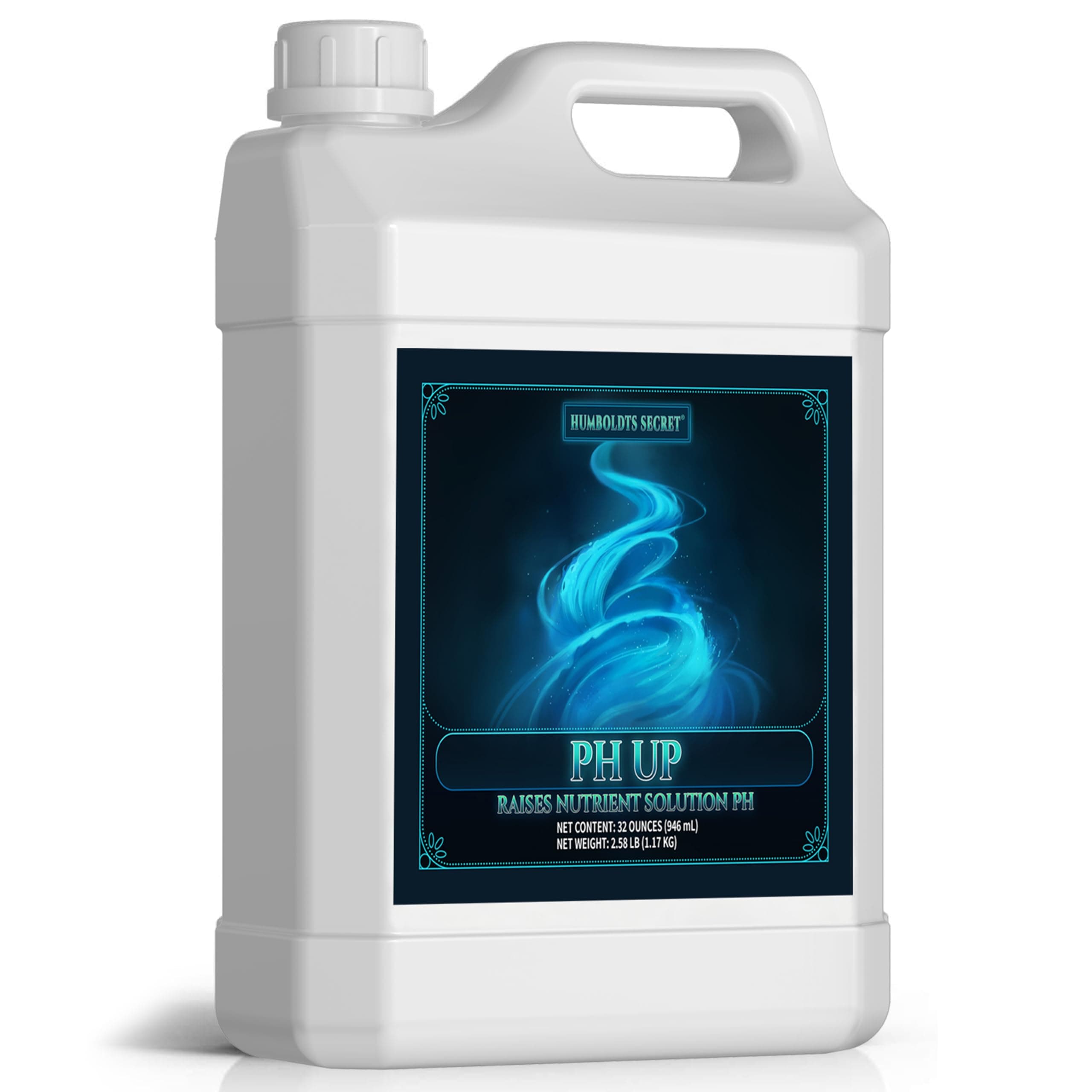 pH Up for Plants | Hydroponics and Soil pH Adjustment | Concentrated Potassium Hydroxide Formula | Raises Nutrient Solution Levels for Strong Root Growth and Stability | 32 Ounce