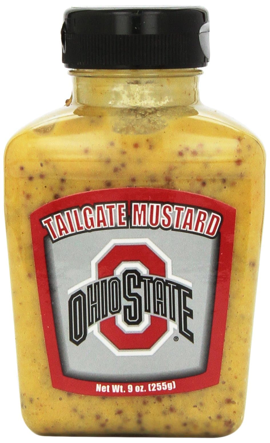 Tailgate Mustard The Ohio State University, 9-Ounce Jars (Pack of 16)