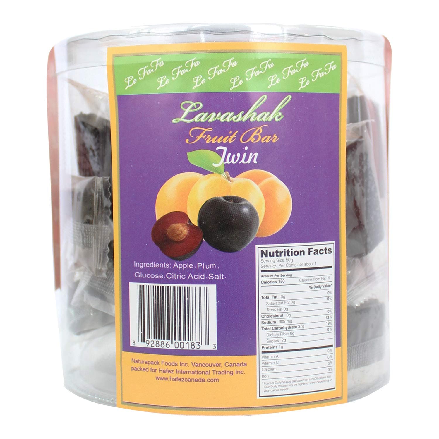 FAFA Lavashak Fruit Snack Bites 300g