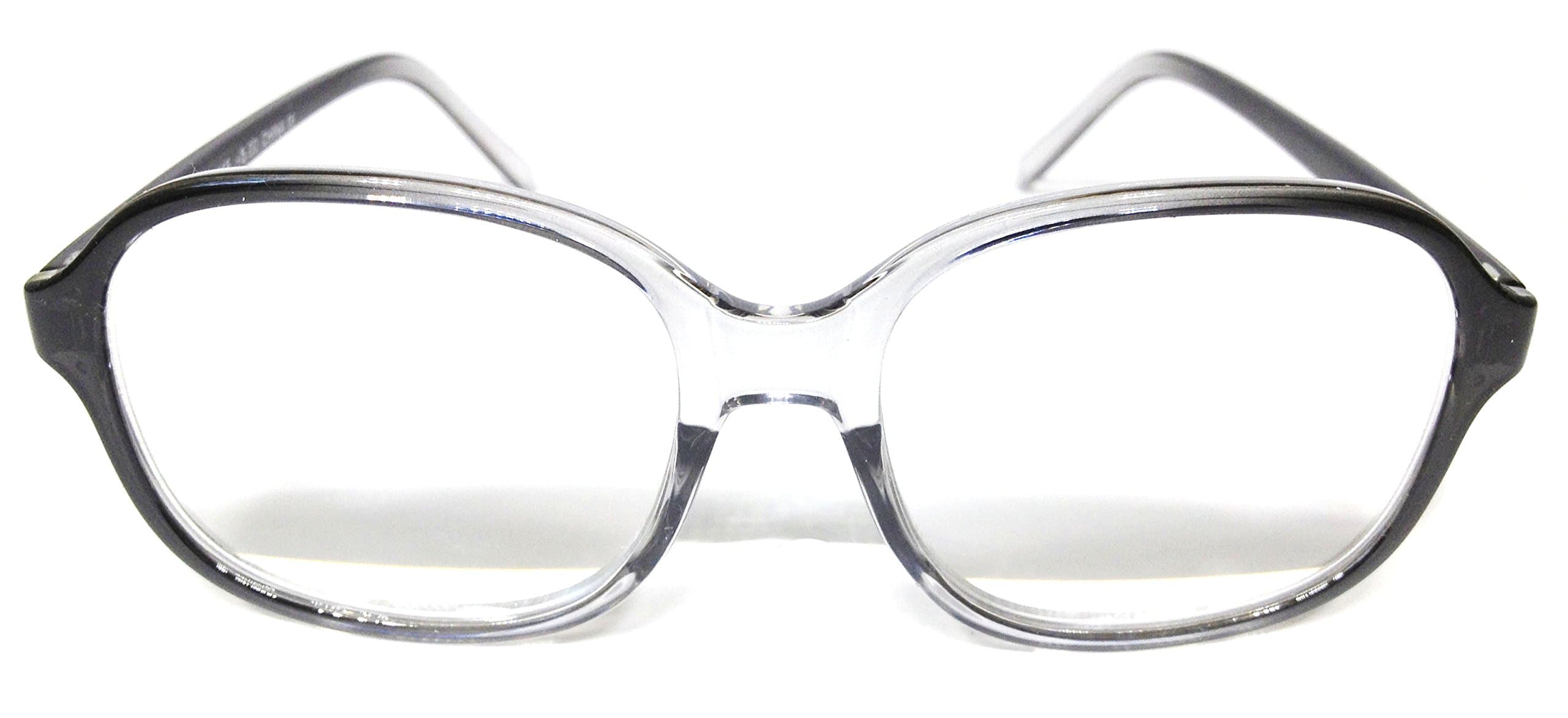 High Power Full Frame Reading Glasses by See Clearly Readers (6.00, Smoke)