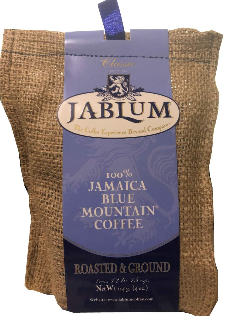 Jamaica Classic Roasted and Ground Coffee - 4 oz bag