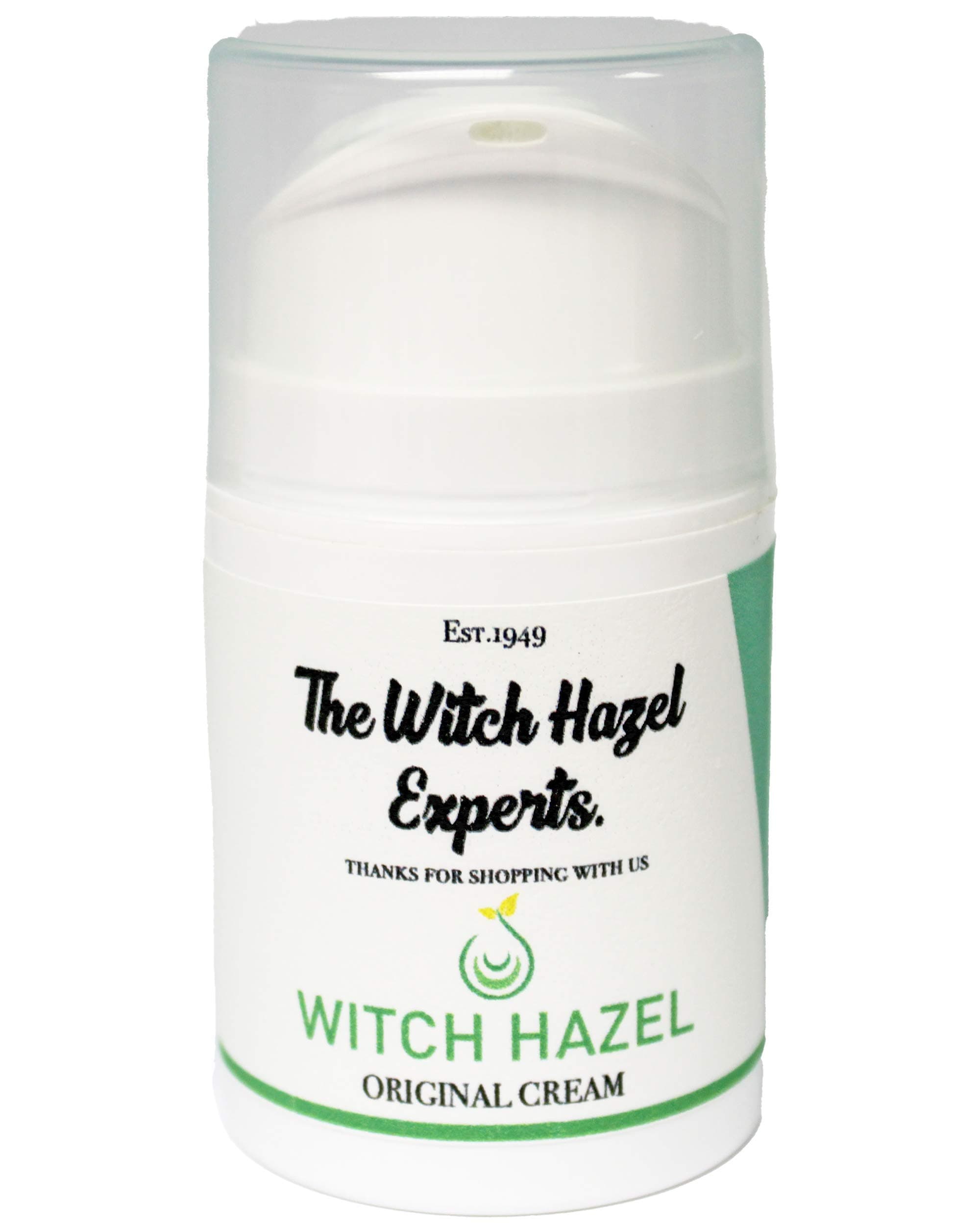 The Witch Hazel Experts | Distilled Witch Hazel & Zinc Oxide Antiseptic Cream for Irritated Skin, Breakouts, Chillblains & Dry Skin 50g