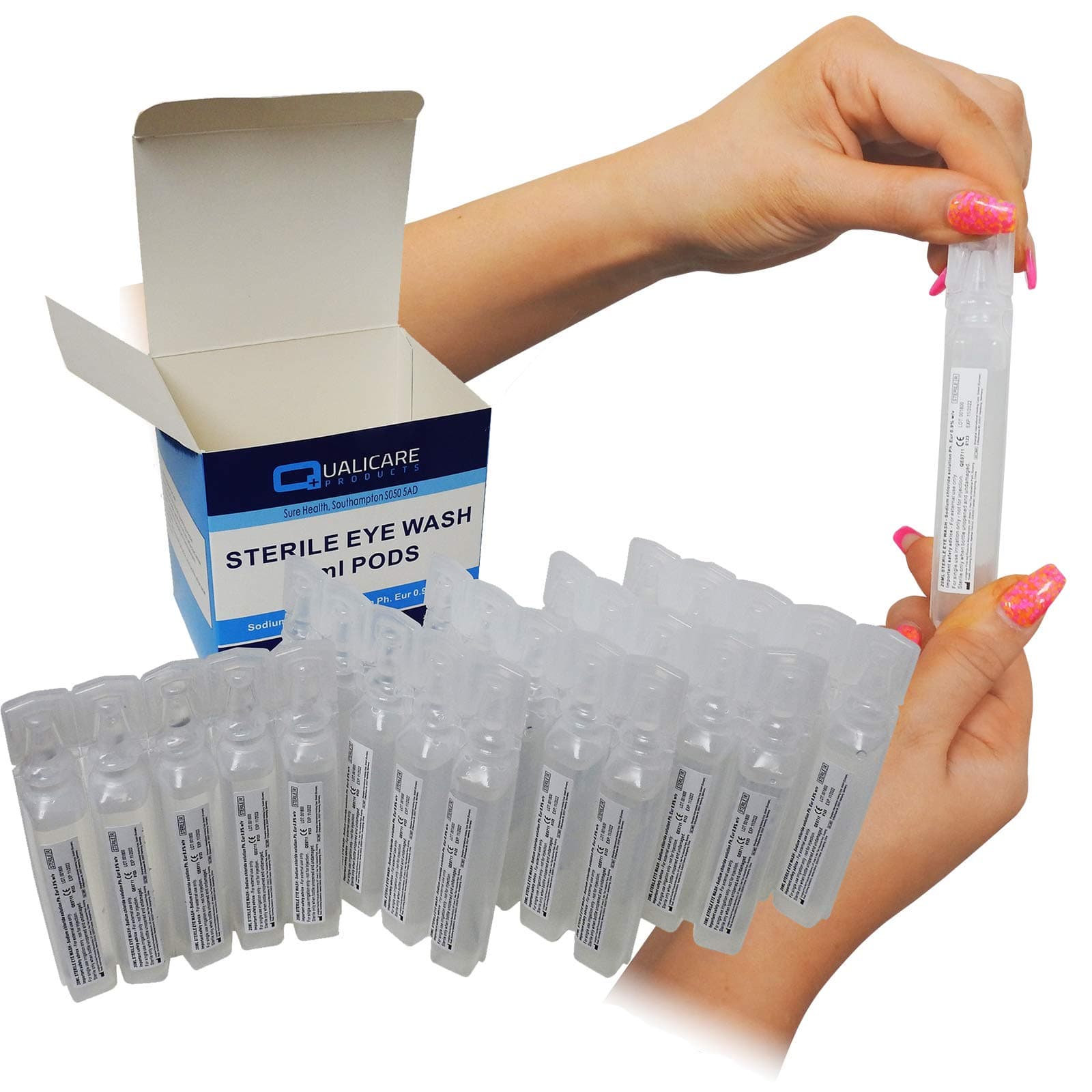 Qualicare 25 X 20ml Sterile Eye Wash