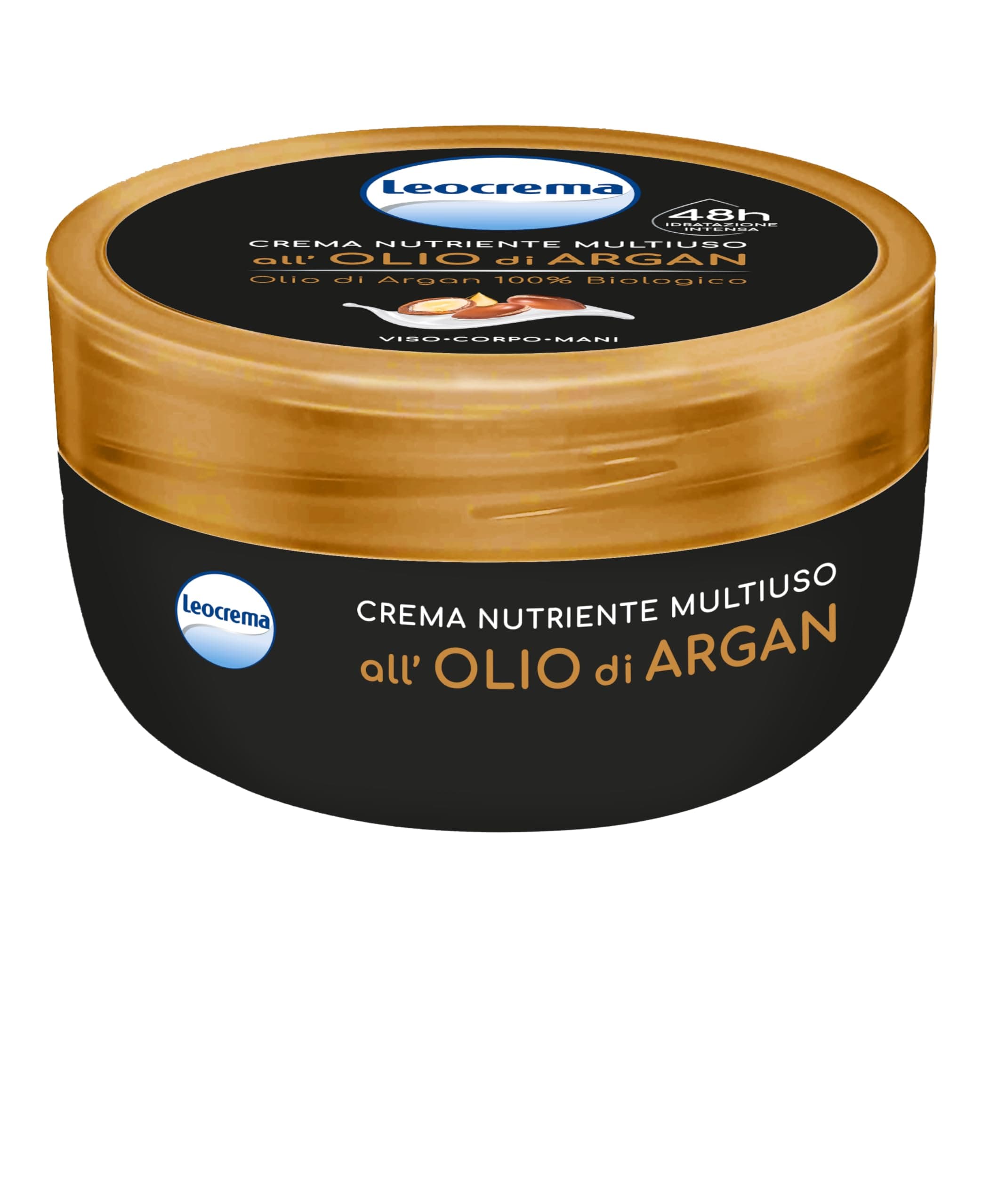 Leocrema - Multi-Purpose Cream - Face, Body, Hands with Argan Oil - 150 ml
