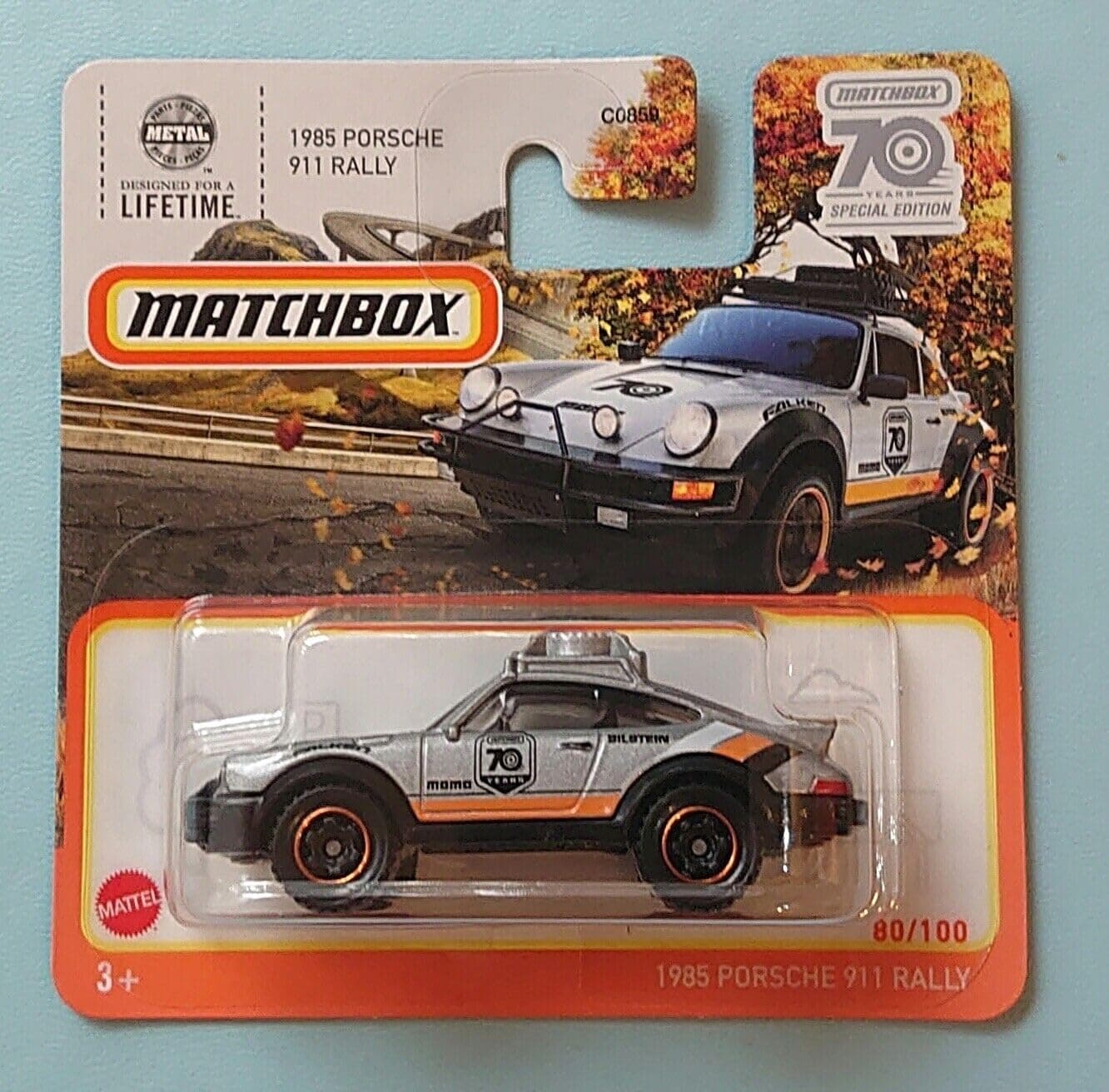 Matchbox Porsche 911 Rally 1985 80/100