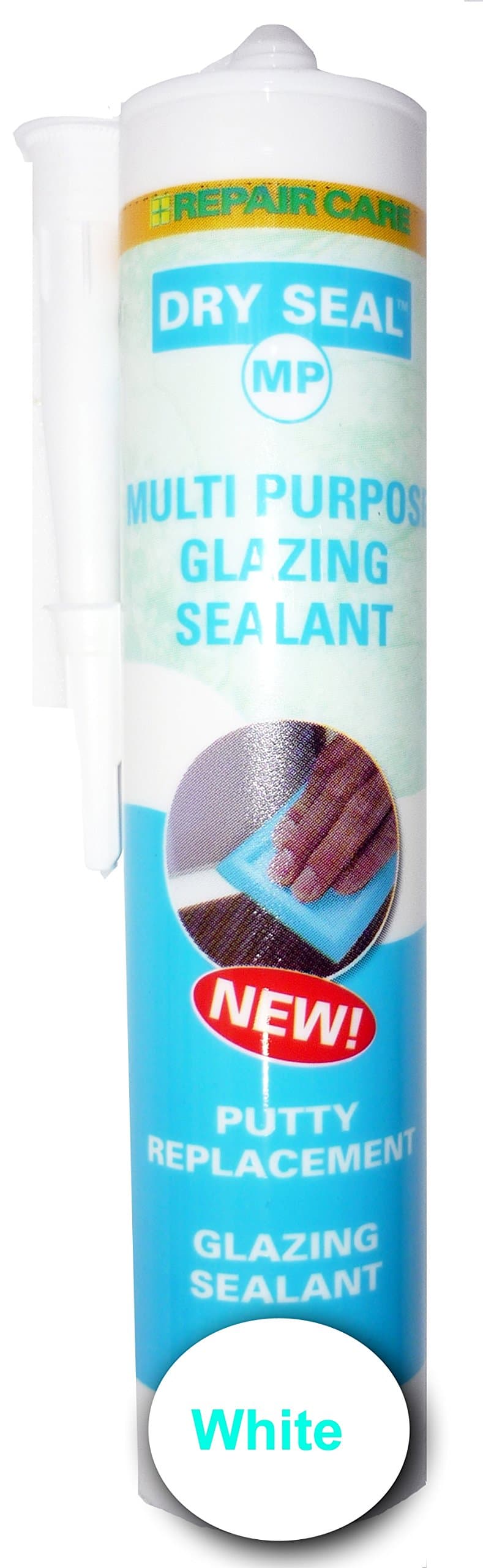 DRY SEAL® Replacement Putty Elastic Glazing Sealant White