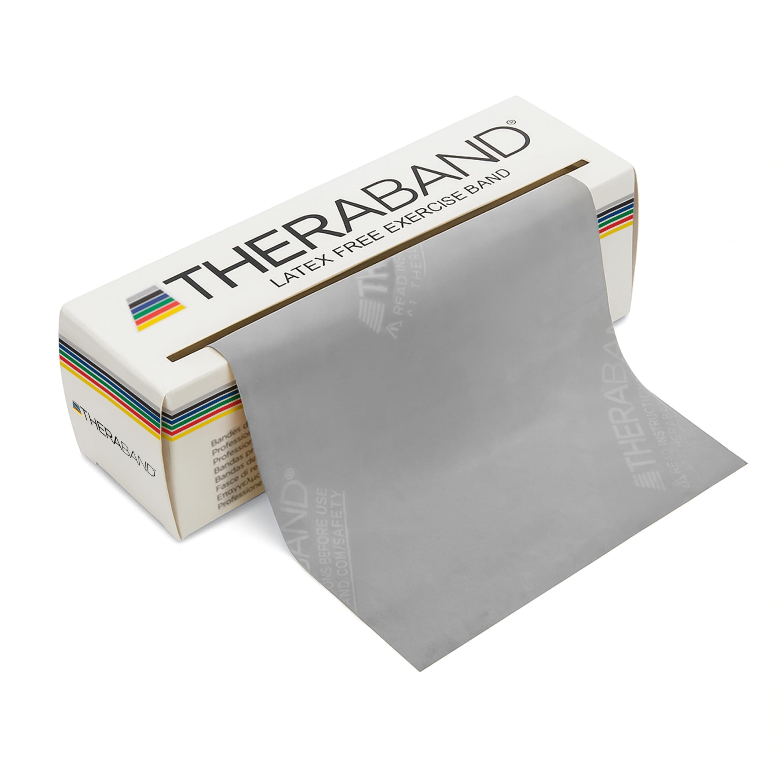 Resistance Band Latex Roll – Stretch Bands for Exercise & Professional Physio, Exercise Band for Rehab, Pilates, Training & Mobility Recovery – 6 Yard Roll, (Max, Level 7) –