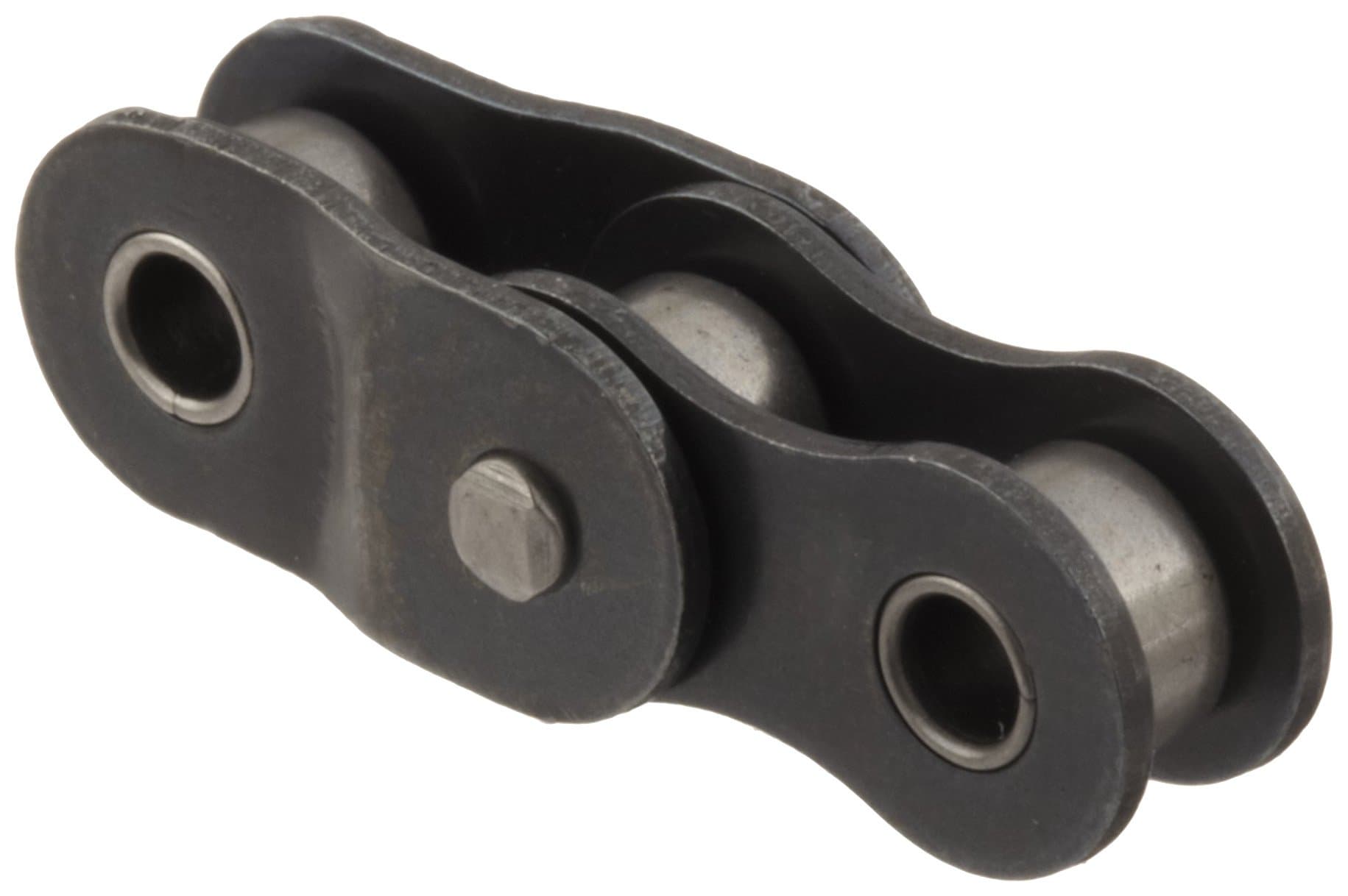 HKK BS05BRHL1 ISO 05B Single Strand British Standard Offset Link, Double Pitch, Riveted, 0.315" Pitch, 0.197" Roller Diameter, 0.118" Roller Width (Pack of 5 links)