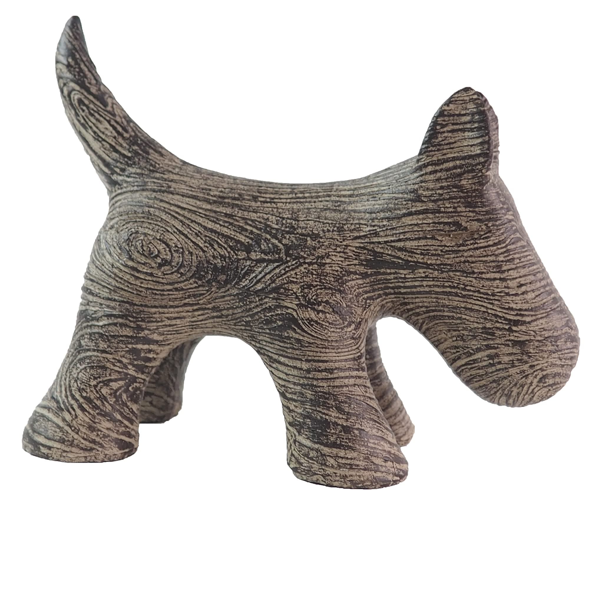 Hymmah Hippo Home Decor Statue Rustic Home Decorations for Living Room, Boho Sculpture Resin Animal Collectible Figurines for Indoor Decor