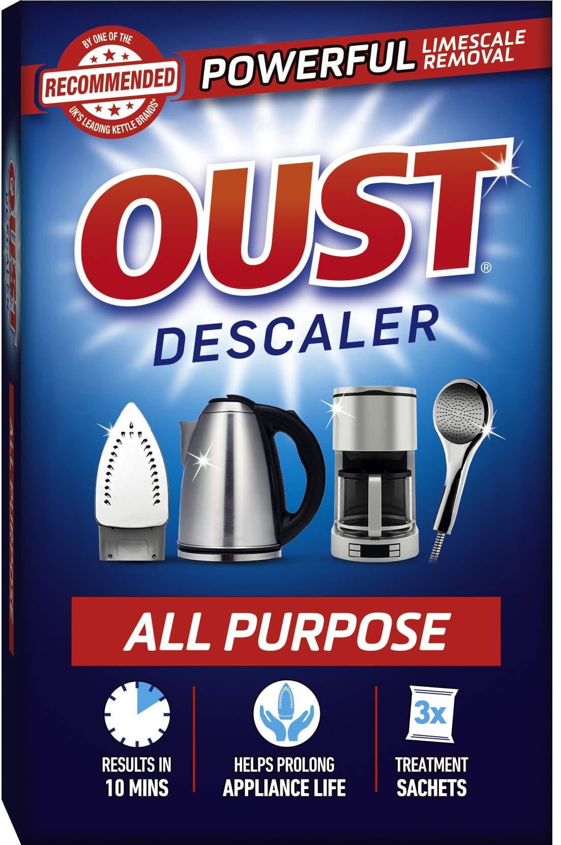 All Purpose Descaler (Pack of 3) 75g