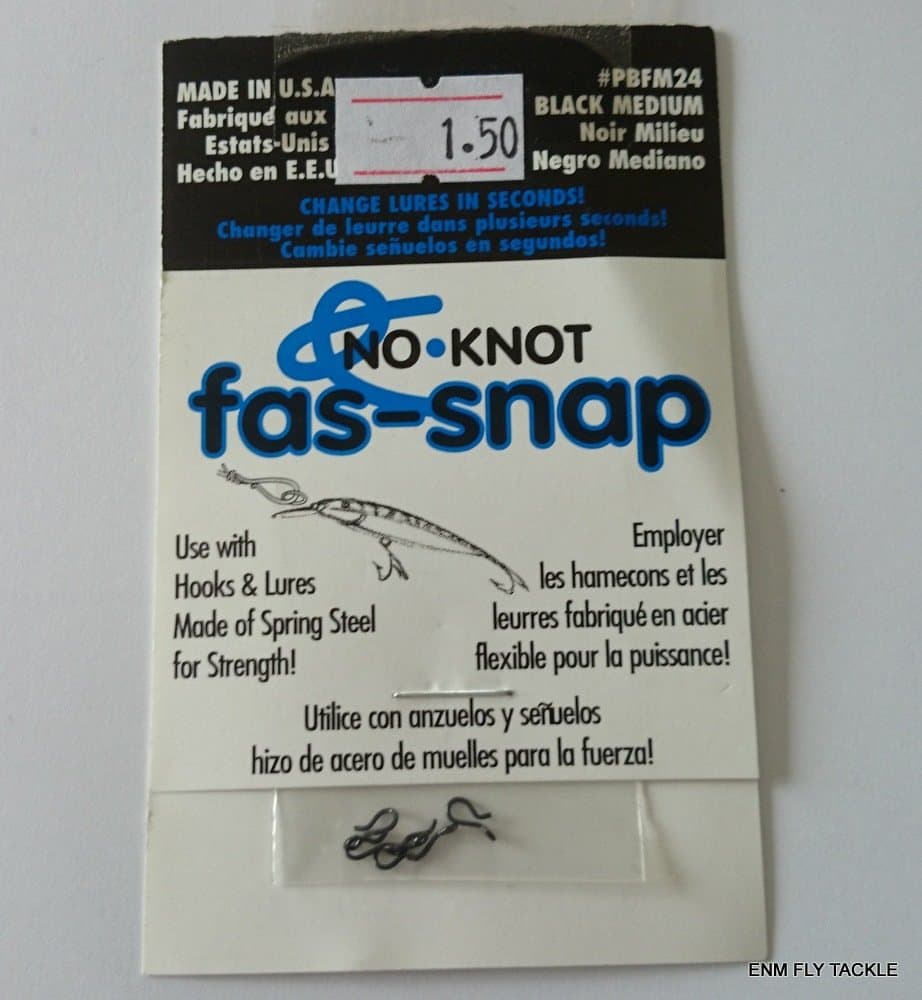 Kipper No Knot Fas-Snap 6 pk