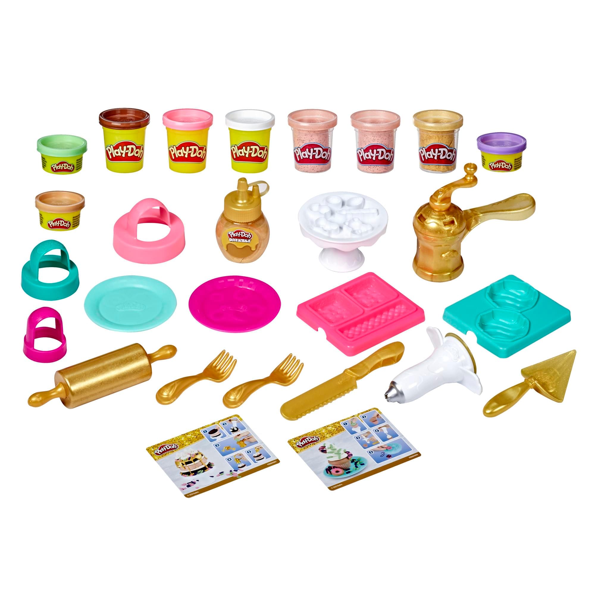 Hasbro E9437 Play-Doh Collection Gold Star Baker Playset, Multi