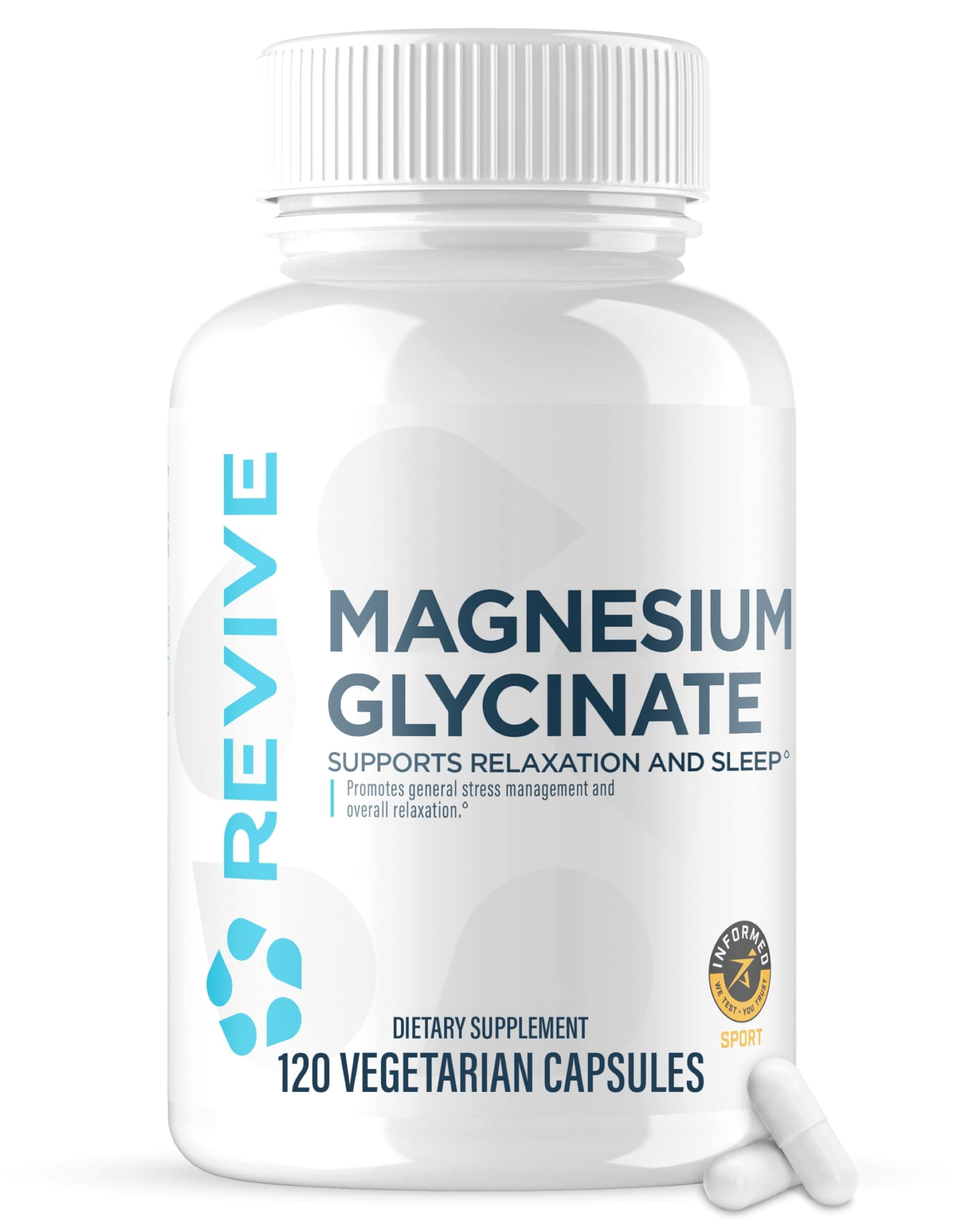 Revive MD Magnesium Glycinate, Nervous System and Musculoskeletal Support