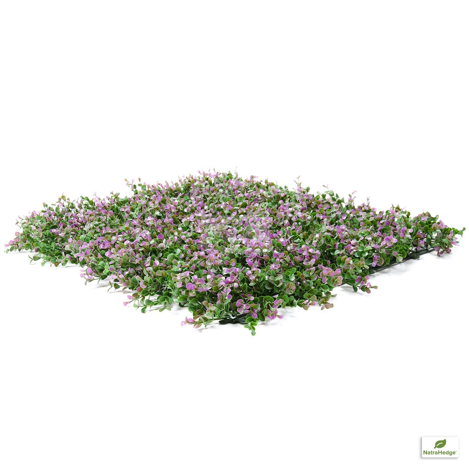 NatraHedge® Artificial Lavender 20"x 20" Hedge Mat Panels (12 Pack)