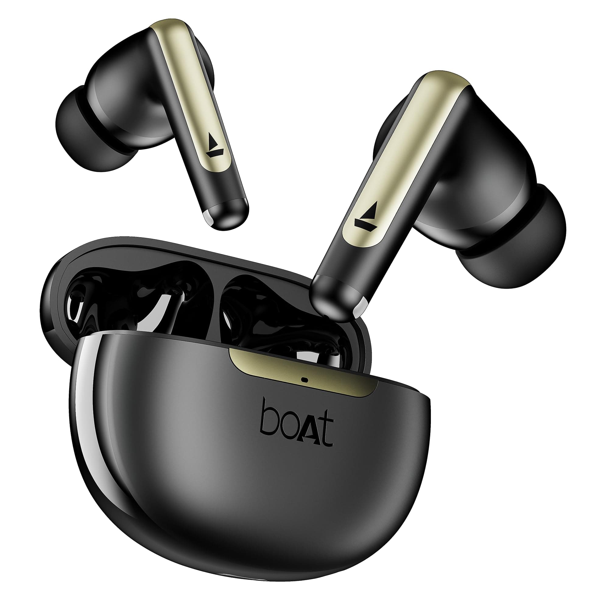 Airdopes 141 Elite ANC (2025), ANC(~35dB), 4Mics ENx Tech, 42H Battery, Fast Charge,Stream Ad Free Music via App Support, IPX5, Bluetooth Earbuds, TWS Ear Buds Wireless Earphones with mic (Black)