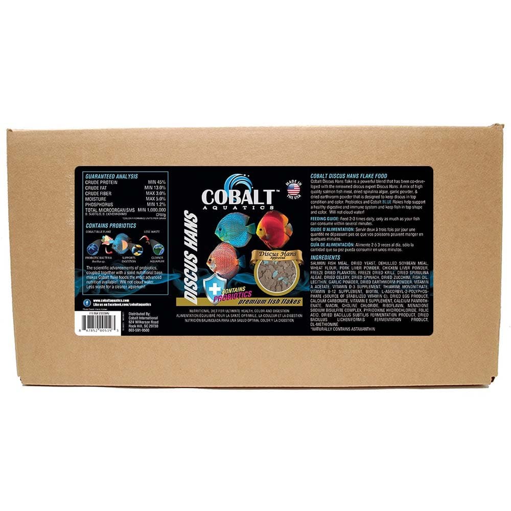 Cobalt Aquatics "Discus Hans Flakes 10 lbs. Bulk