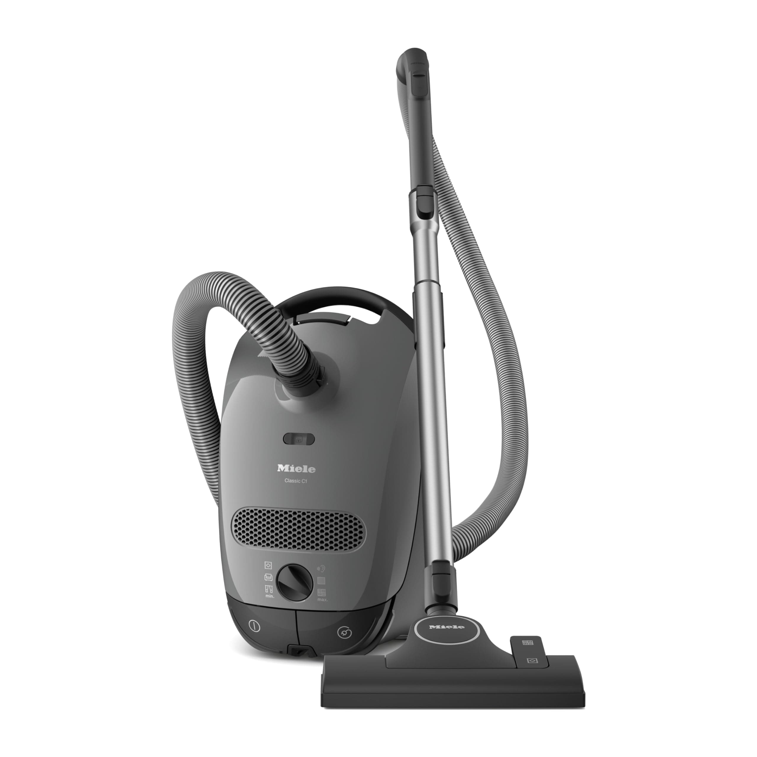 Classic C1 Pure Suction Bagged Canister Vacuum, Graphite Grey - Portable, Household