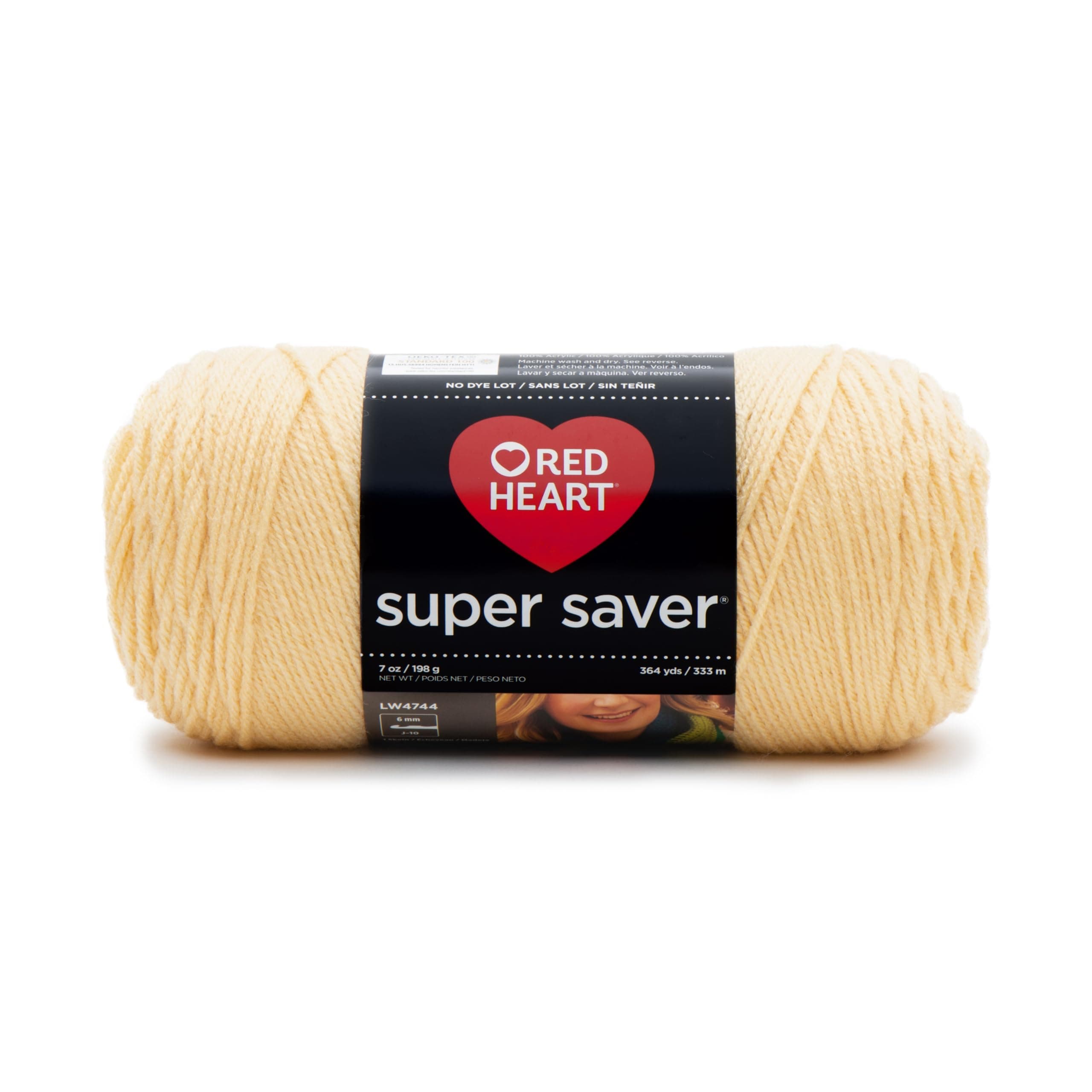 RED Heart Super Saver Yarn, Cornmeal