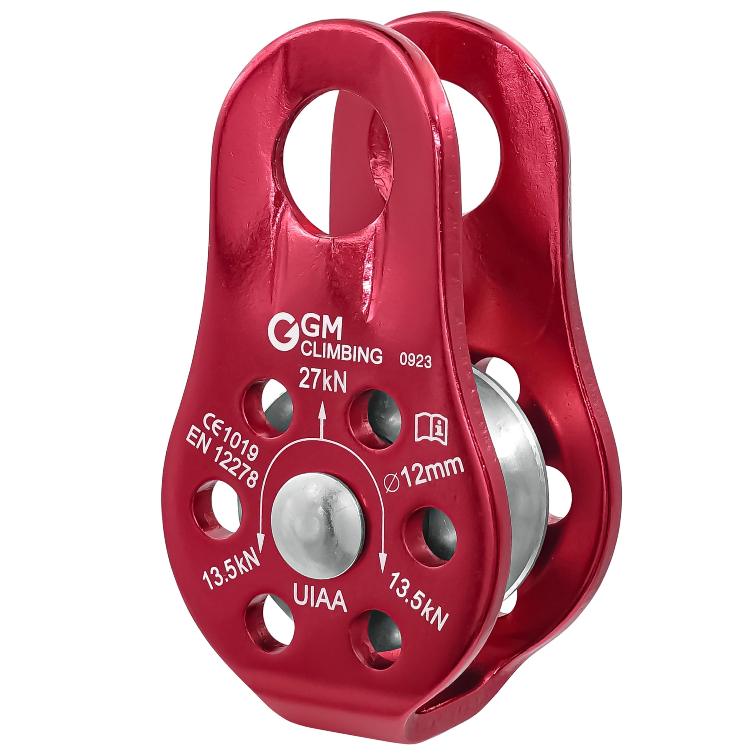 Fixed Micro Pulley 27kN CE UIAA Certified Slack Tender for Hitch Tending