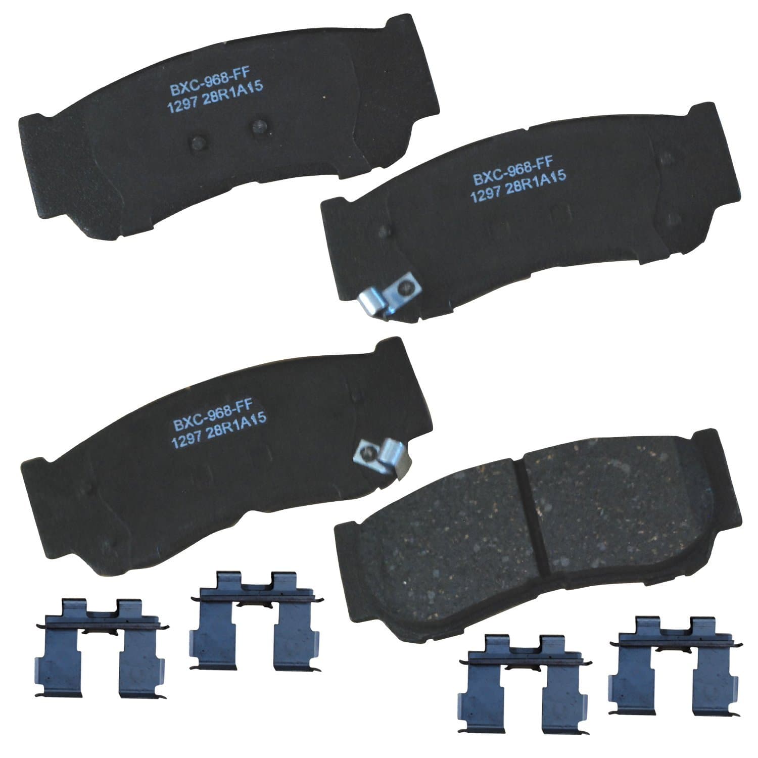 Bendix Premium SBC1297 Ceramic Rear Brake Pads for Hyundai Santa Fe 2009-2007