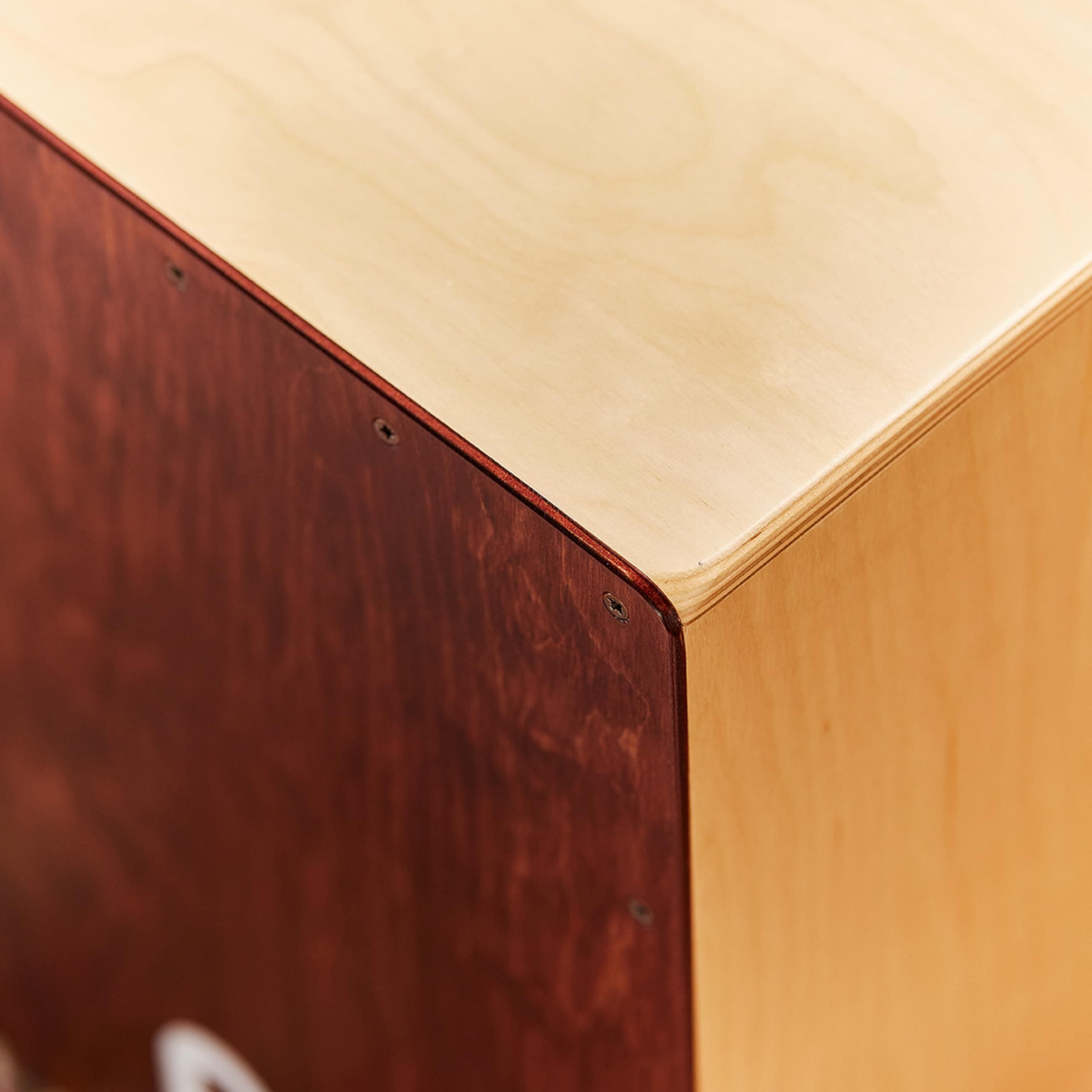 Snare Cajon Box Drum with Bag Bundle For Acoustic Music — MADE IN EUROPE — Baltic Birch Wood, Play with Your Hands, Full Size, 2-YEAR WARRANTY