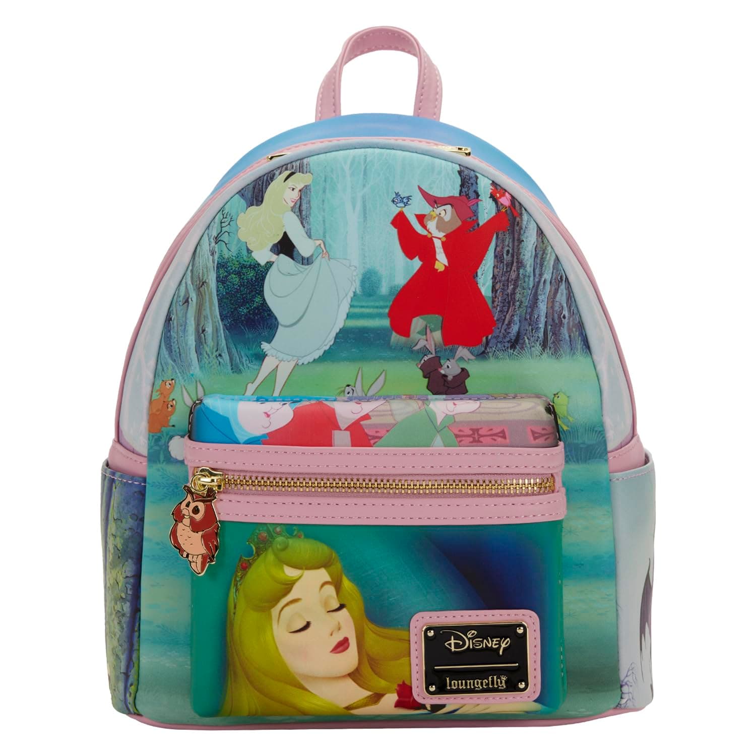 Disney Sleeping Beauty Princess Scene Loungefly Mini Backpack