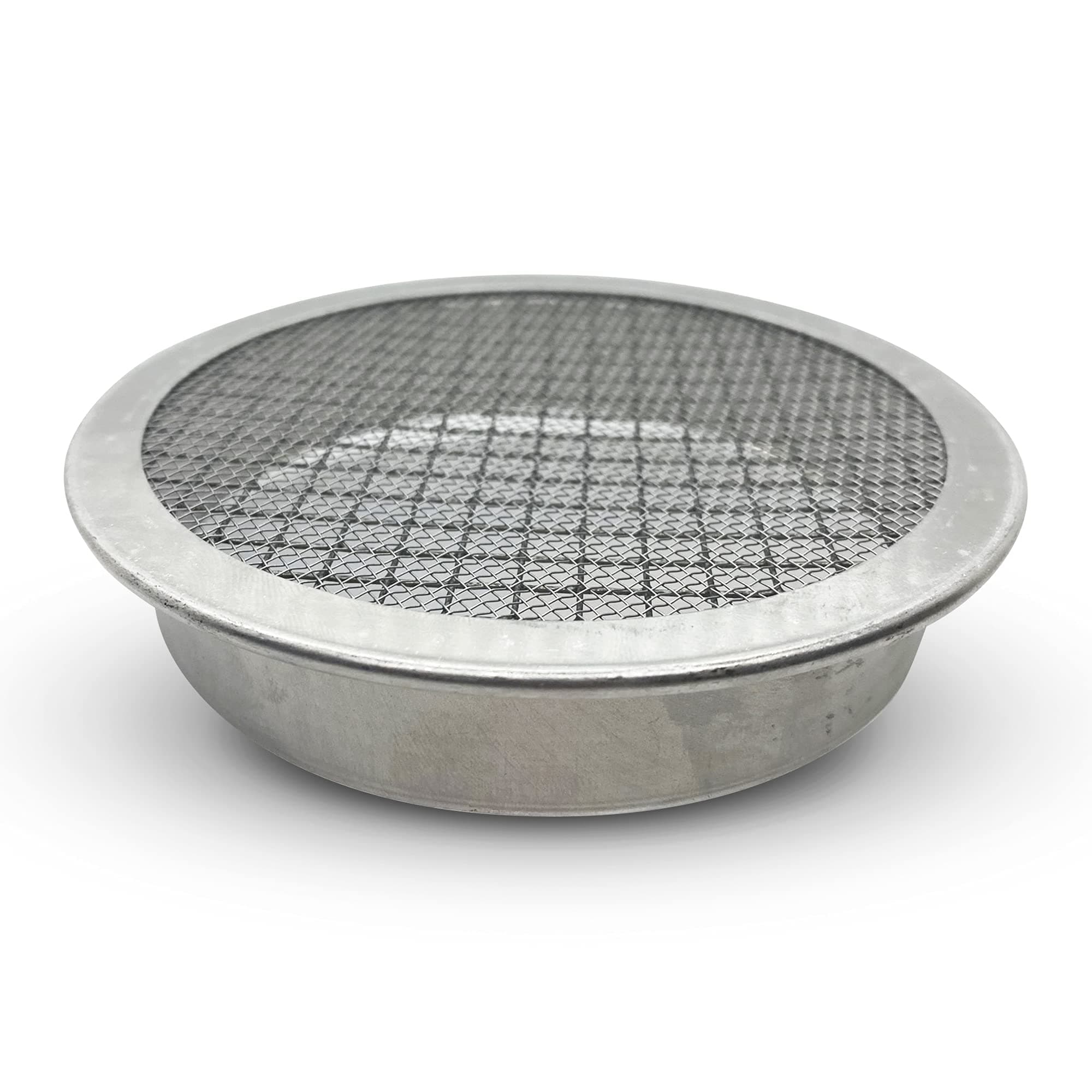 Rain Barrel Screen: 6 inch Round Double Screen Aluminum Does NOT fit IBC Tote