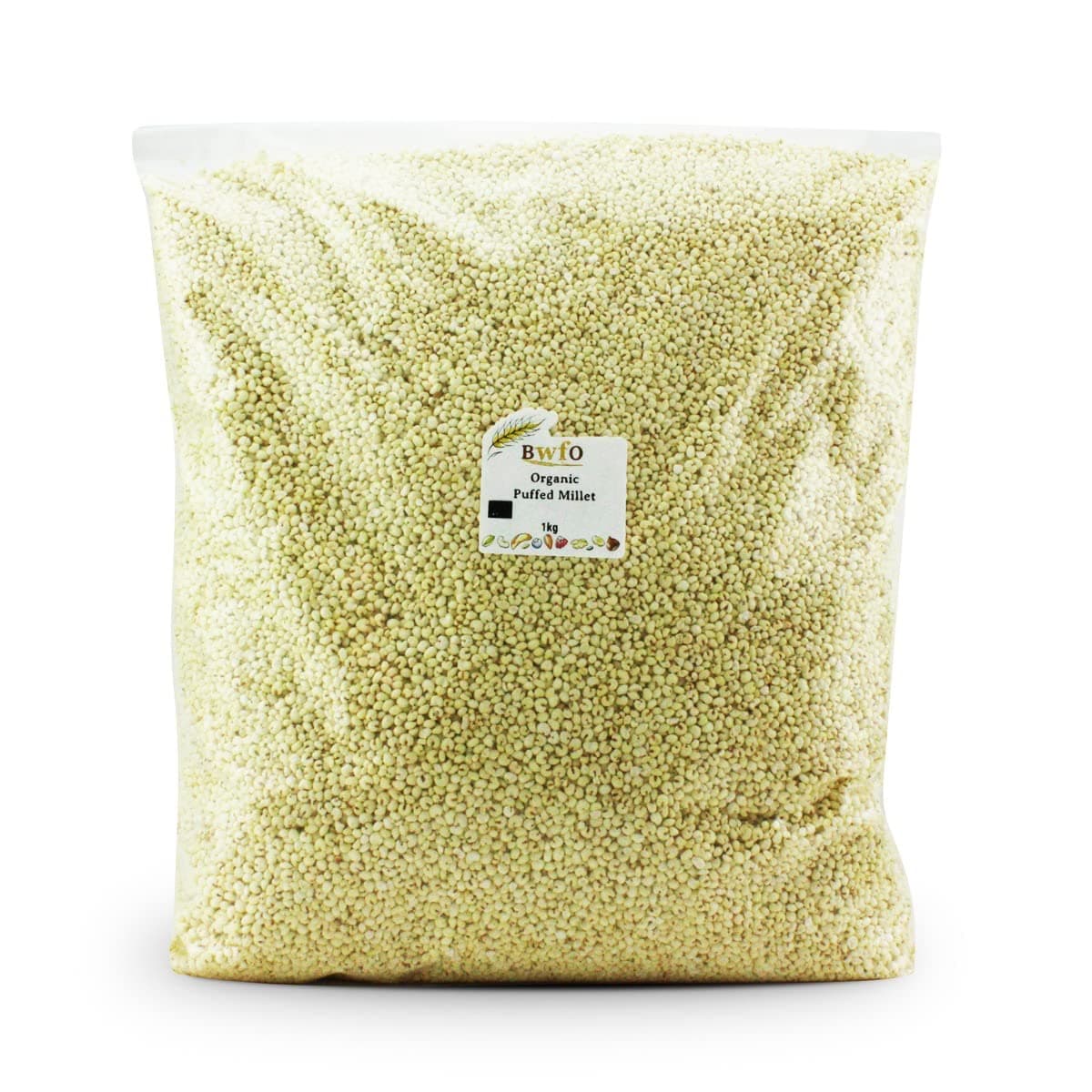 Organic Puffed Millet 1kg (BWFO)