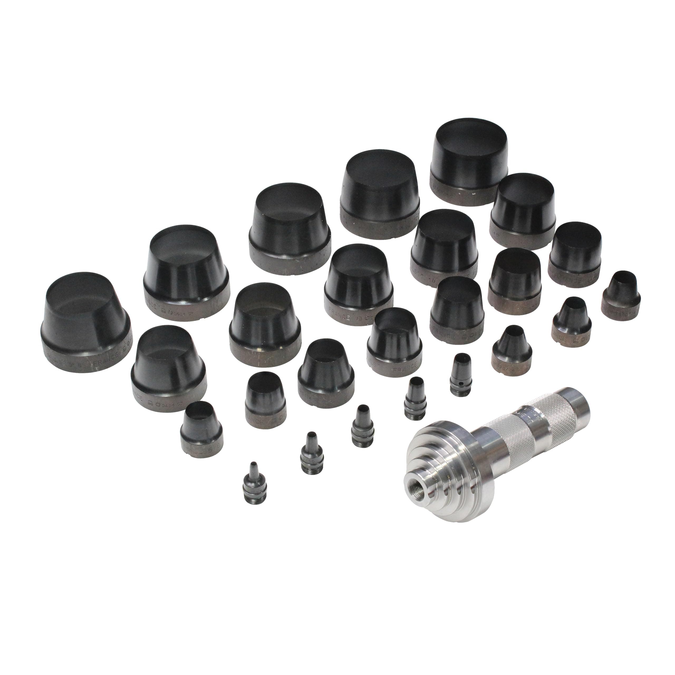 Tools 66002 Hollow Punch, 27-Piece Set, Black