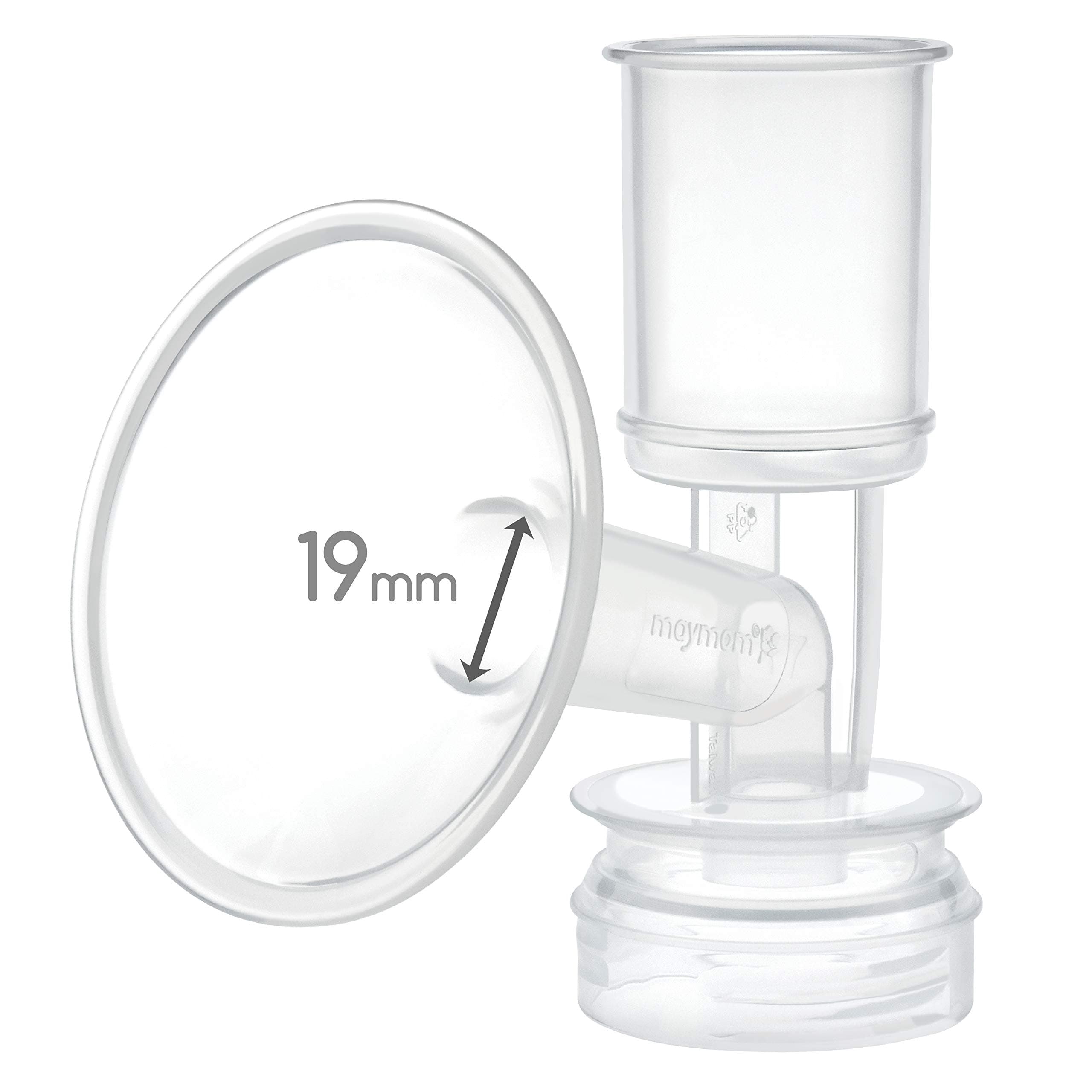 One Piece Breast Shield Flange for Ameda Breast Pumps (X-Small (19mm))