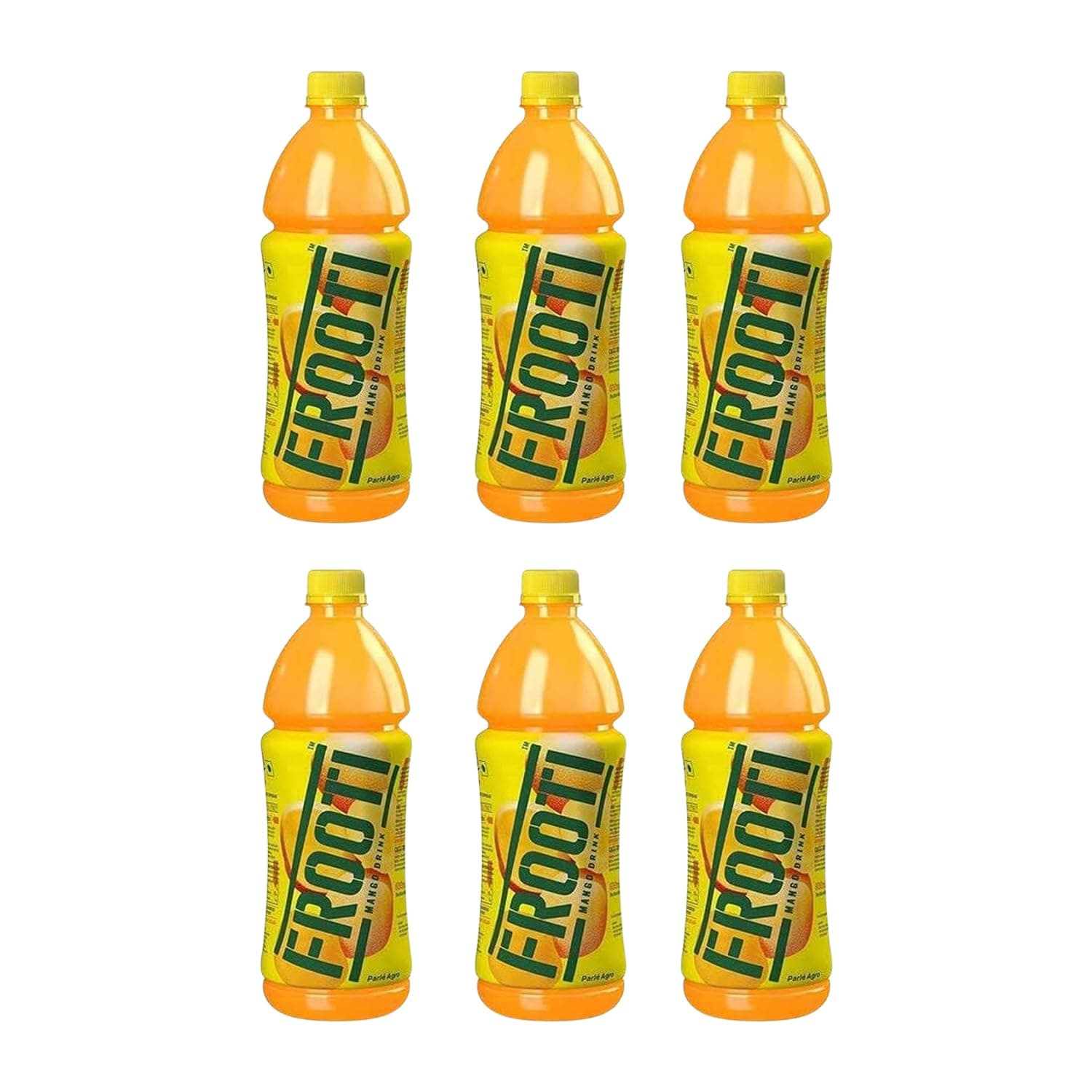 Delicious Flavored Drinks - Soft Refreshing and Irresistible Taste Beverages - Fun Drinking During Hot Summers Or on Picnic & Trip - Cool Drink To Break Your Thirst (Mango Frooti (300 ml) Bottle, 6)
