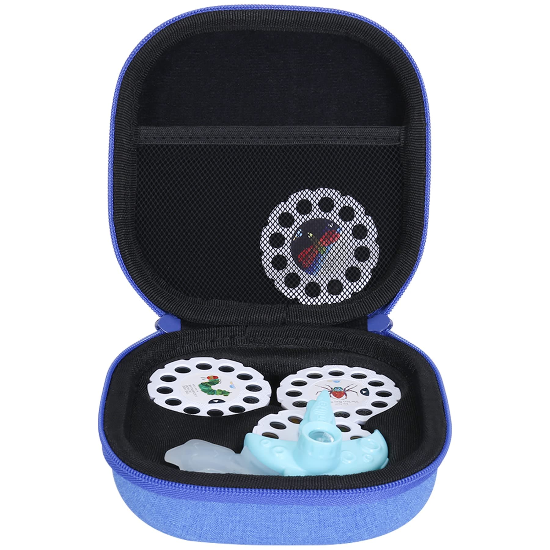 Aenllosi Hard Carrying Case for Moonlite Projector Gift Pack fits Upto 20 Stories (Blue)