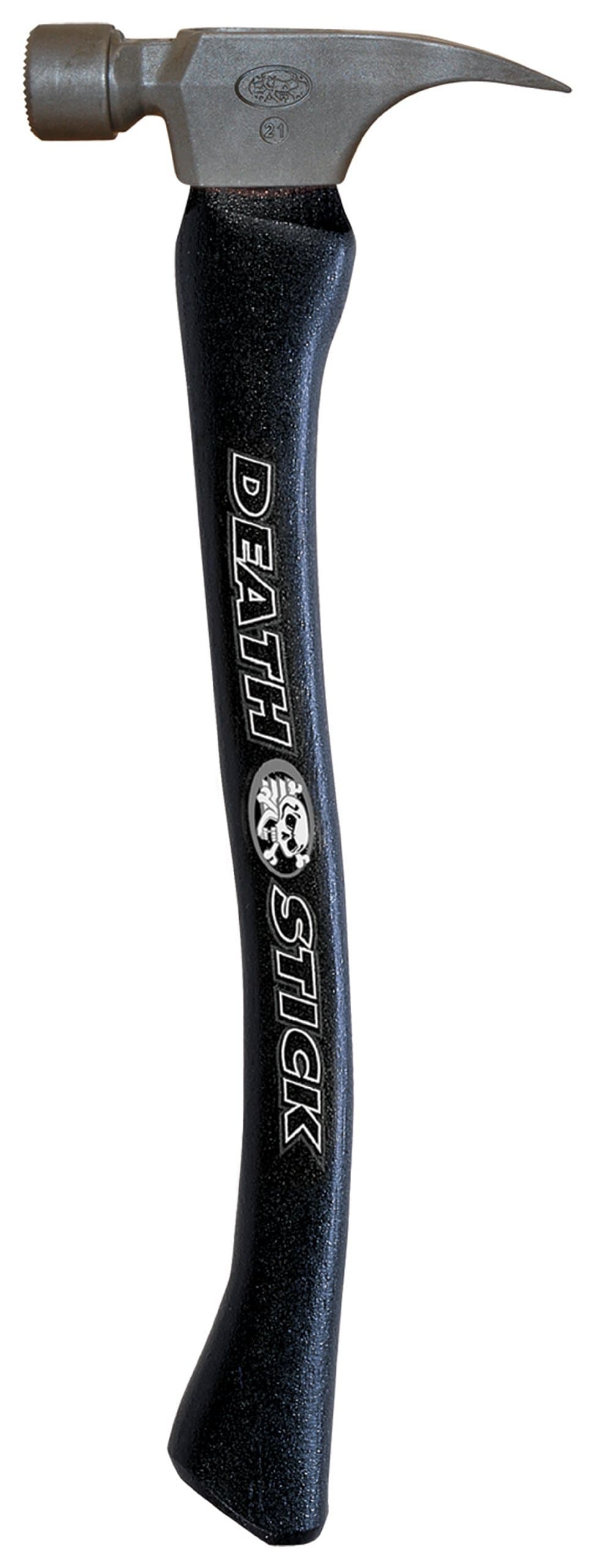 Dead On DS21C 21oz Milled Face 19-Inch Curved Hickory Handle Hammer