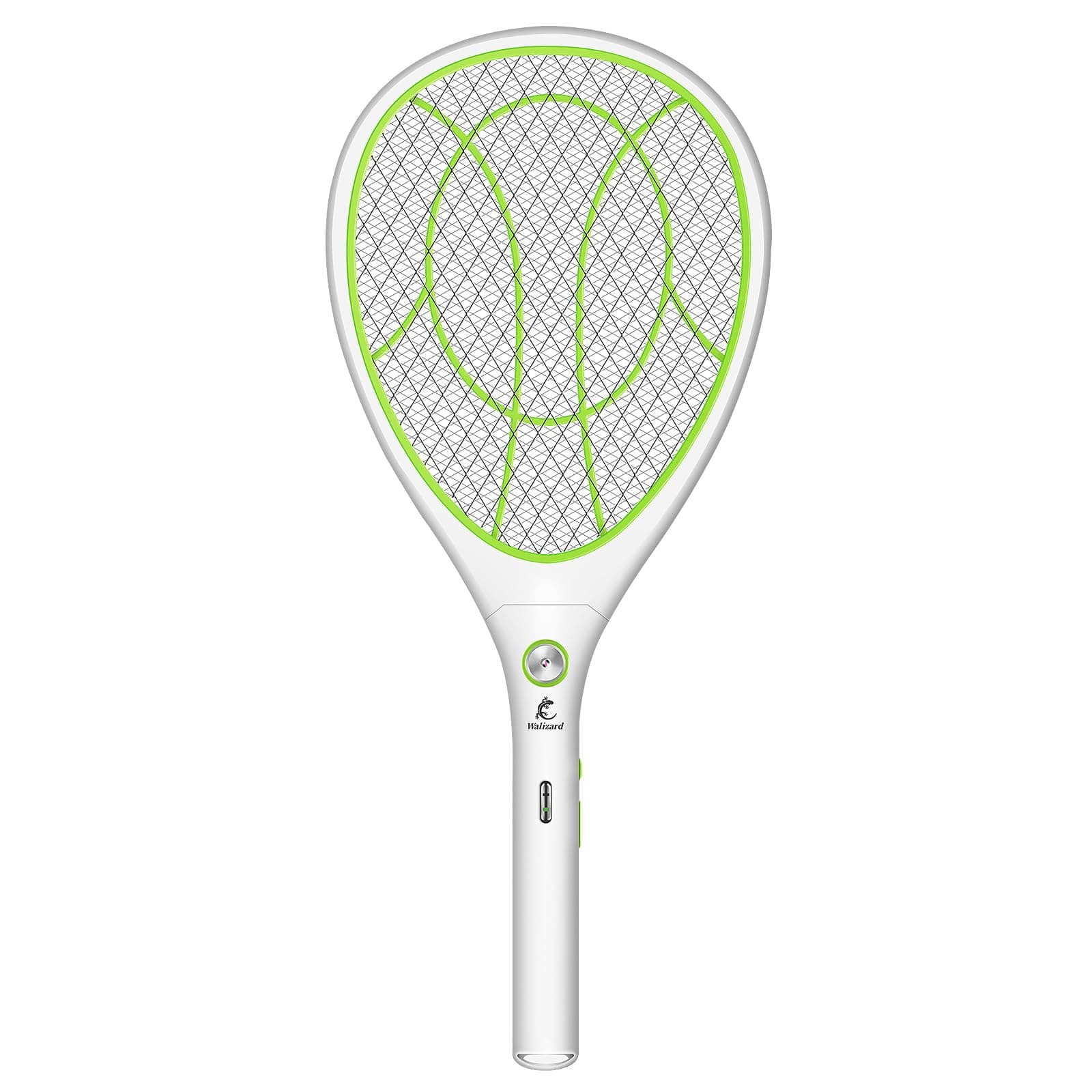 WalizardElectric Fly Killer Racket Mosquito Killer Zapper 3000V USB Rechargeable