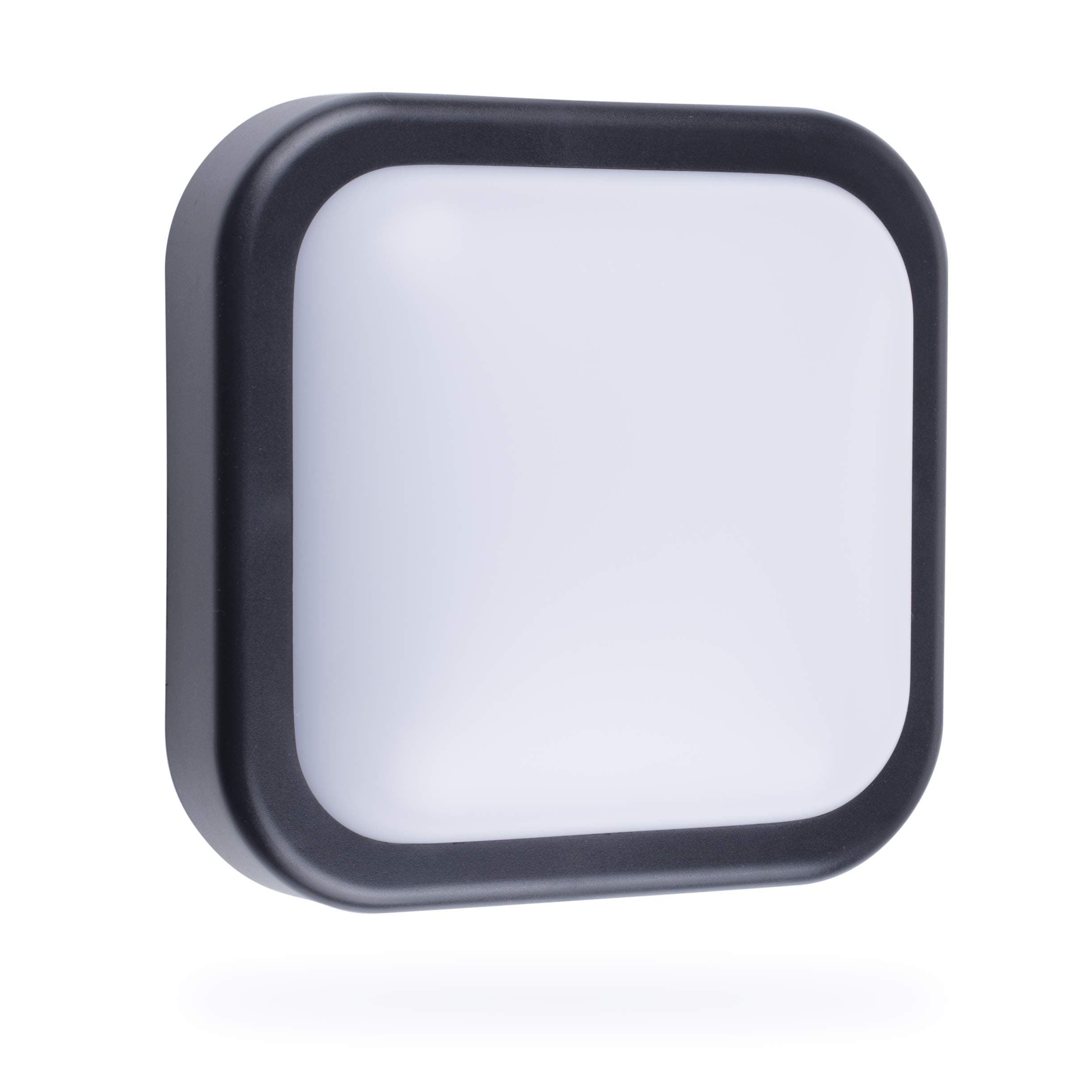 Smartwares LED Grey Wall Light, 10 W, 700 Lumens, Square, A+ Energy Rated, 197 x 197 x 95 mm, 10.042.25