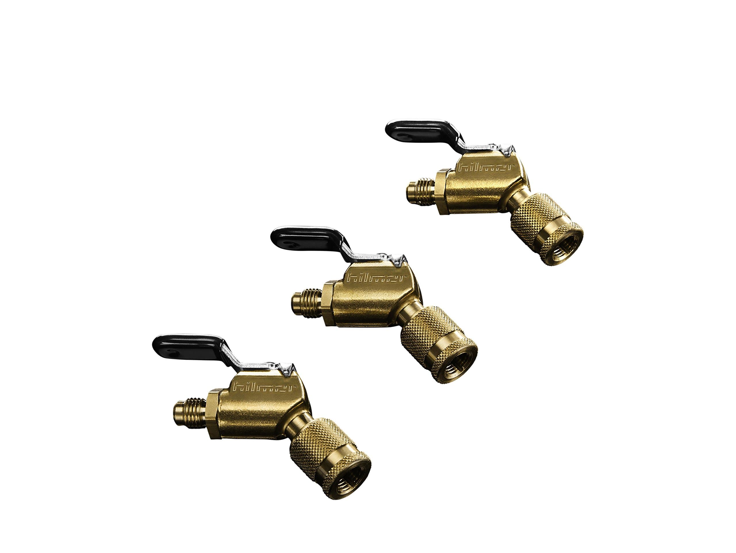 Hilmor Ball Valve Ends, 3 Pack, 1935915, Bronze, Pack of 3
