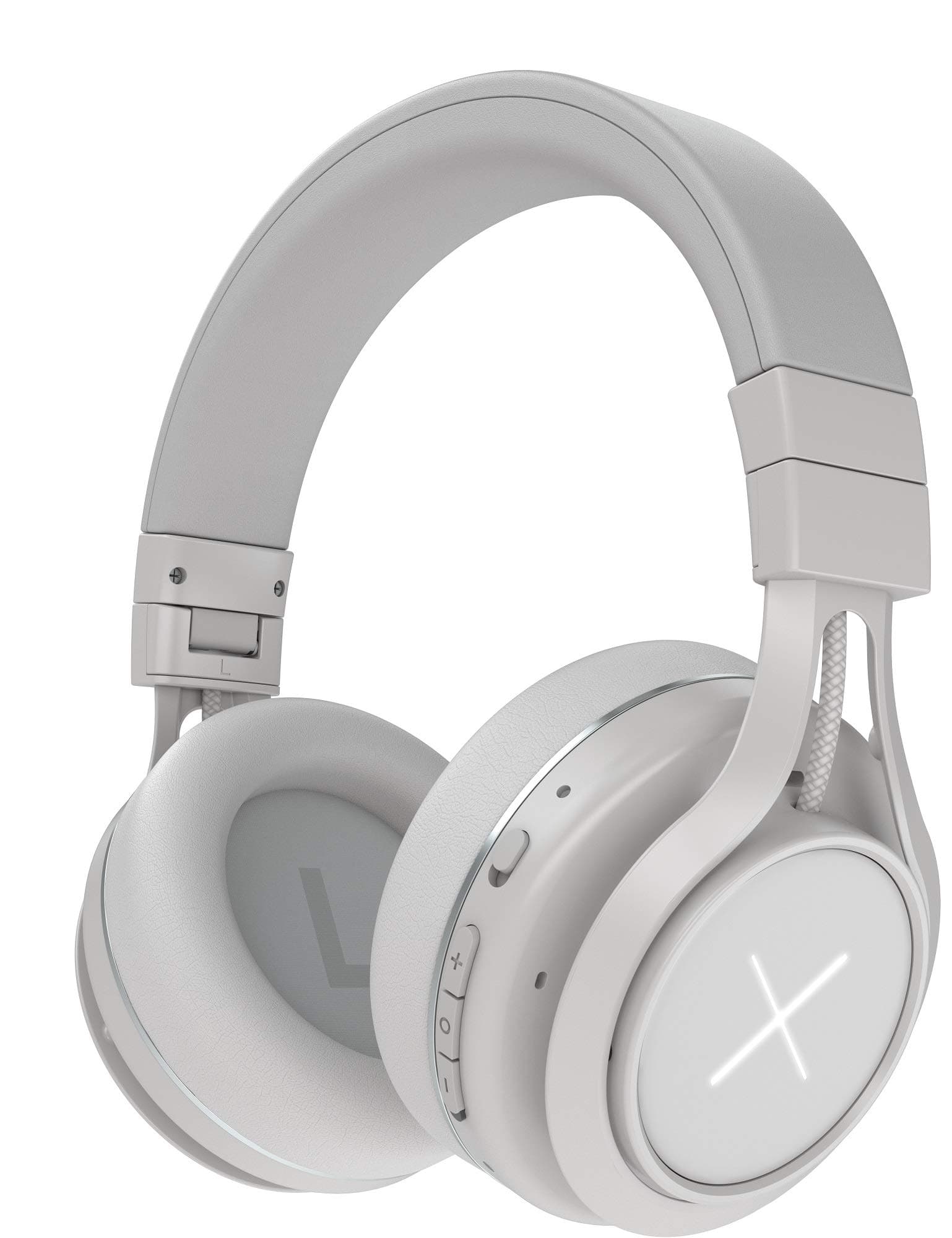 X by Kygo Xenon Wireless Bluetooth 5.0 Active Noise Cancellation Headphones with Microphone - White