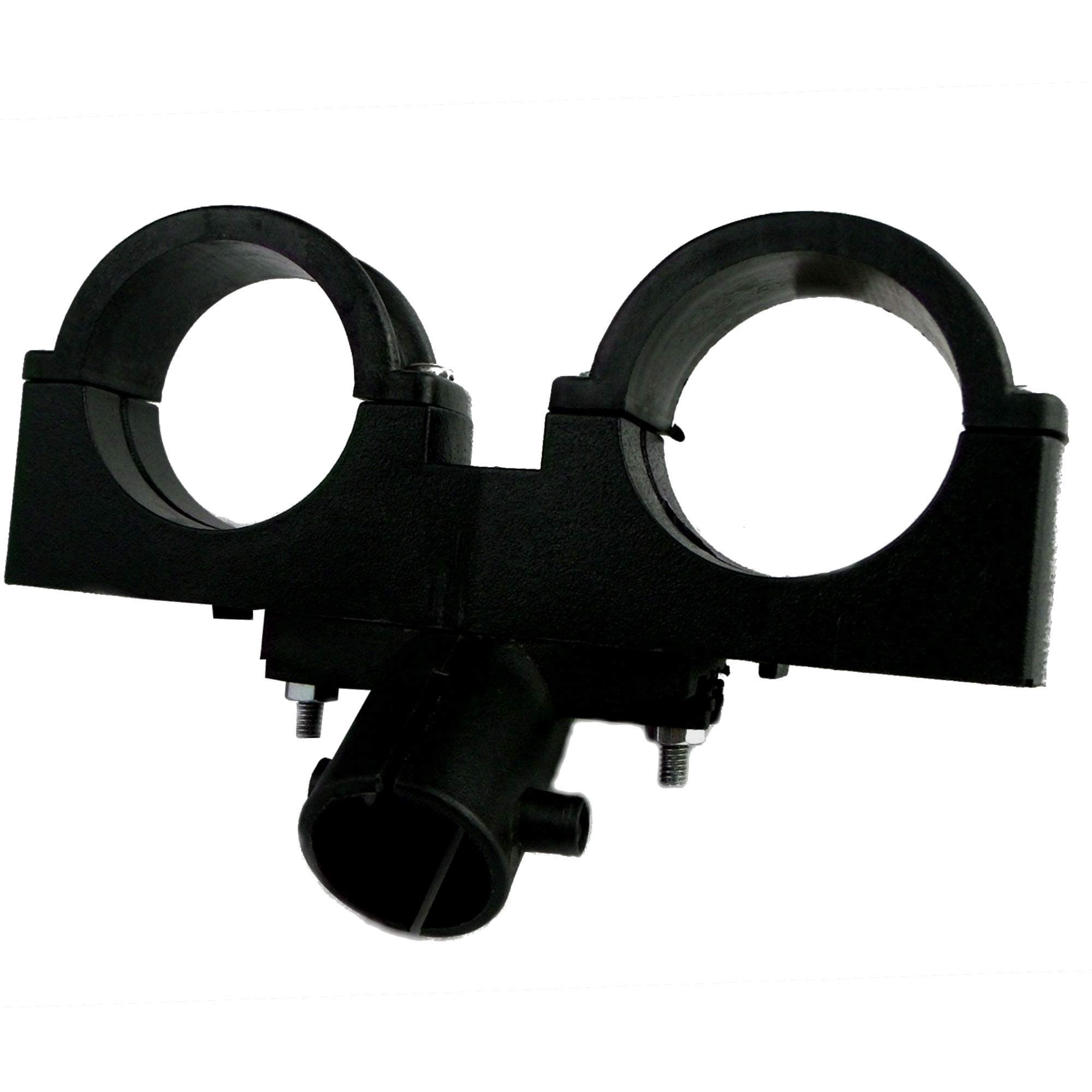 TronicXL Multifeed Holder for 2 LNB LNBs Universal for SAT Bowl Antenna – Multifeed Holder Round – e.g. for Skymaster Satellite Dish Attachment Sat Bowl Multifeed Holder