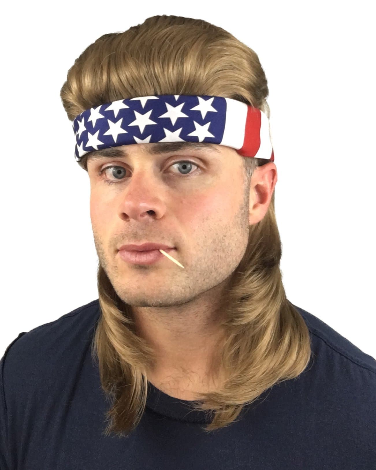 2 pc. Premium Party Wig + Bandana (Multiple Styles)