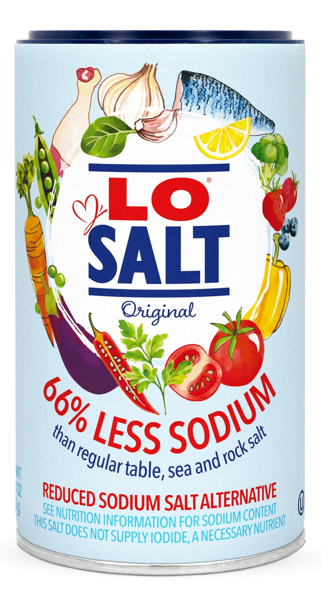 Lo Salt Reduced Sodium Salt (350g)