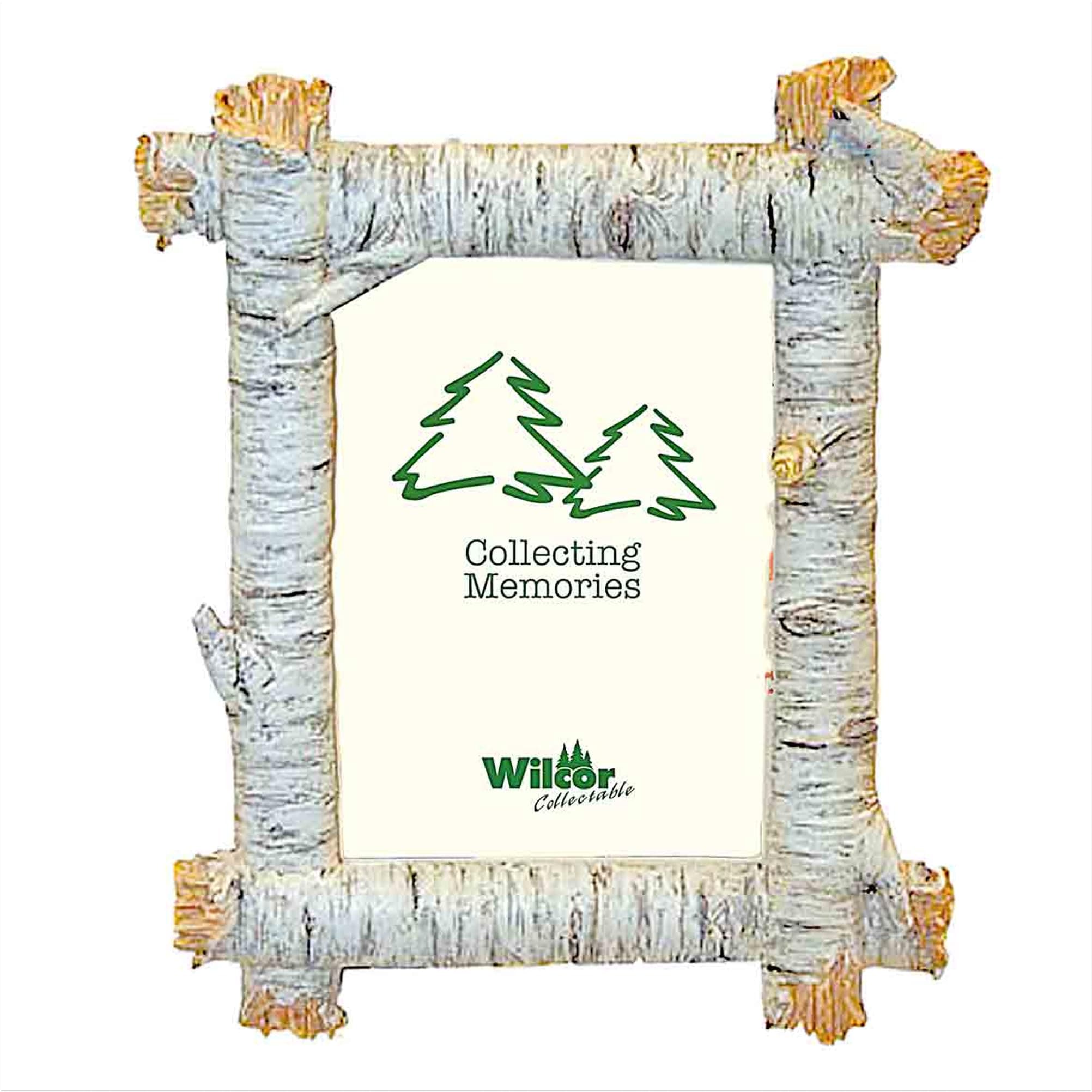Birch Log Photo Picture Frame, 5x7, Vertical